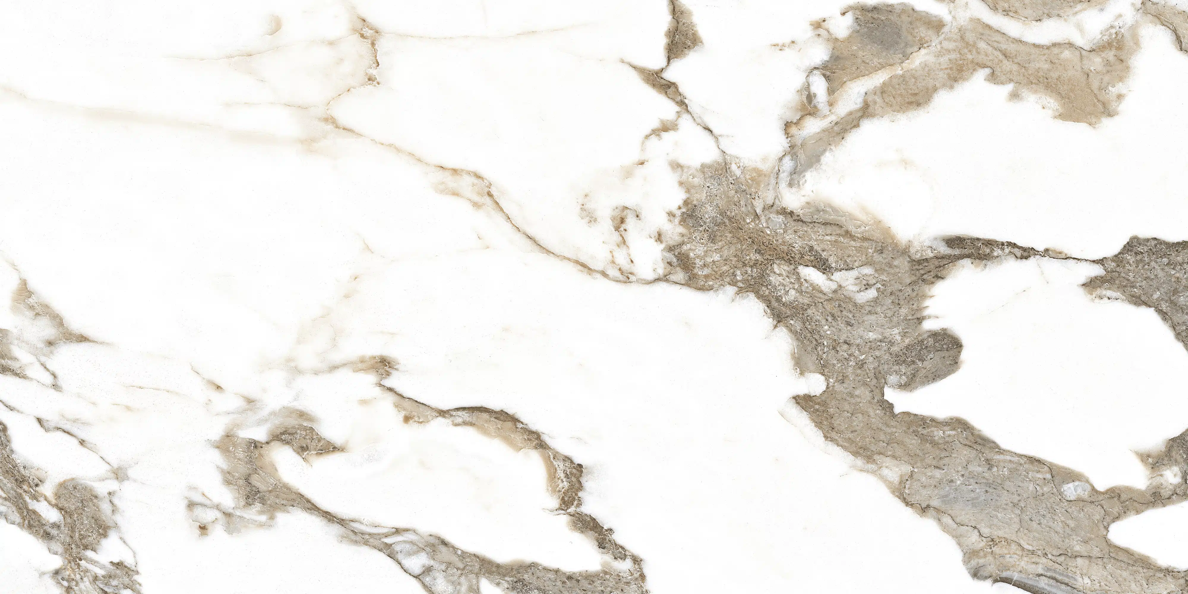 Изображение товара Керамогранит ABSOLUT GRES Aura белый и коричневый 120x60 см, высокая износостойкость