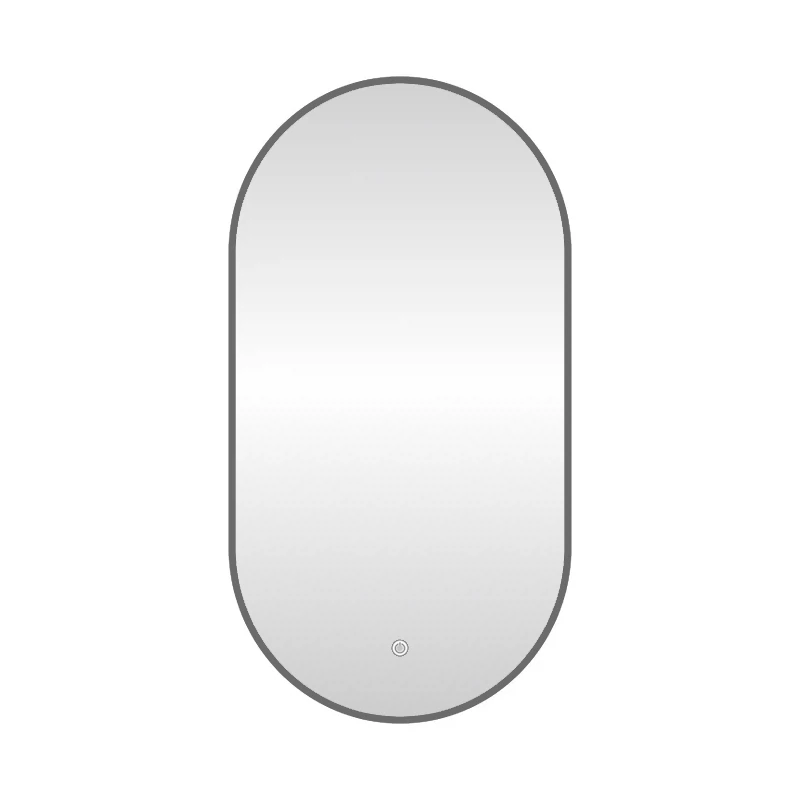 Изображение товара Зеркало с подсветкой LED Fixsen FX-3120F овальное 50х120 см, графит