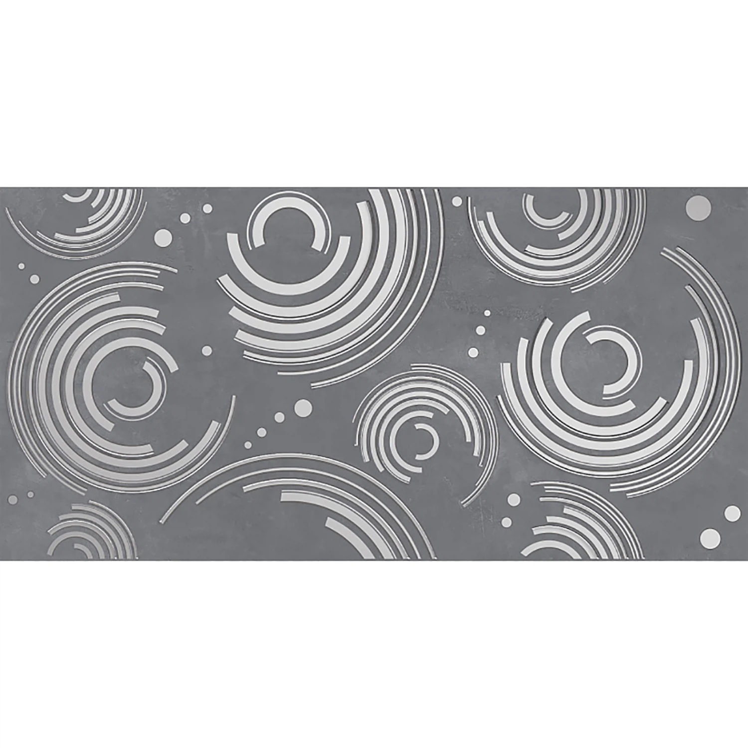 Изображение товара Керамический настенный декор Roma GRAFITO 63x31.5 см серый, матовый, Россия