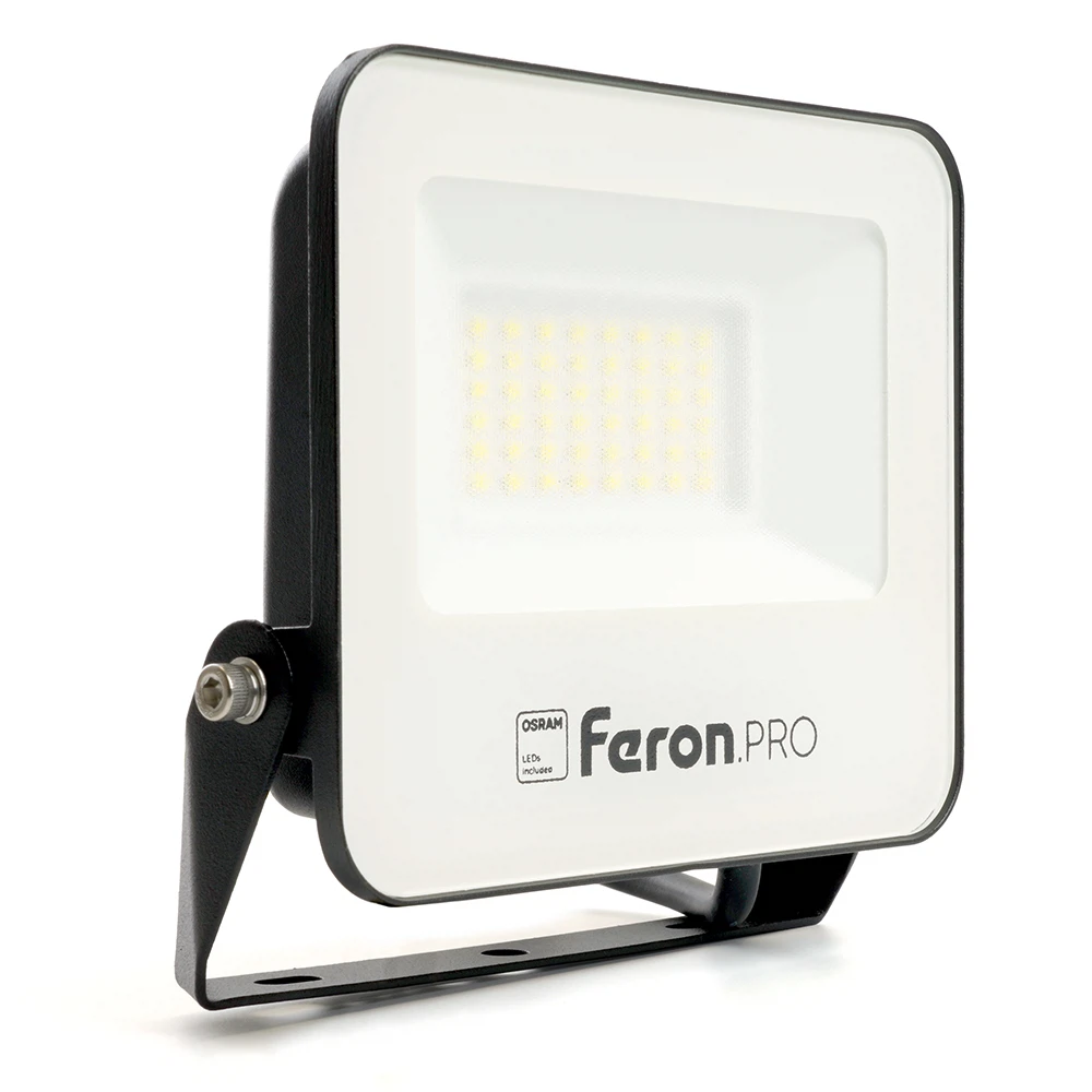 Изображение товара Светодиодный прожектор Feron.PRO LL-1000 IP65 30W 6400K черный Изображение товара Светодиодный прожектор Feron.PRO LL-1000 IP65 30W 6400K черный