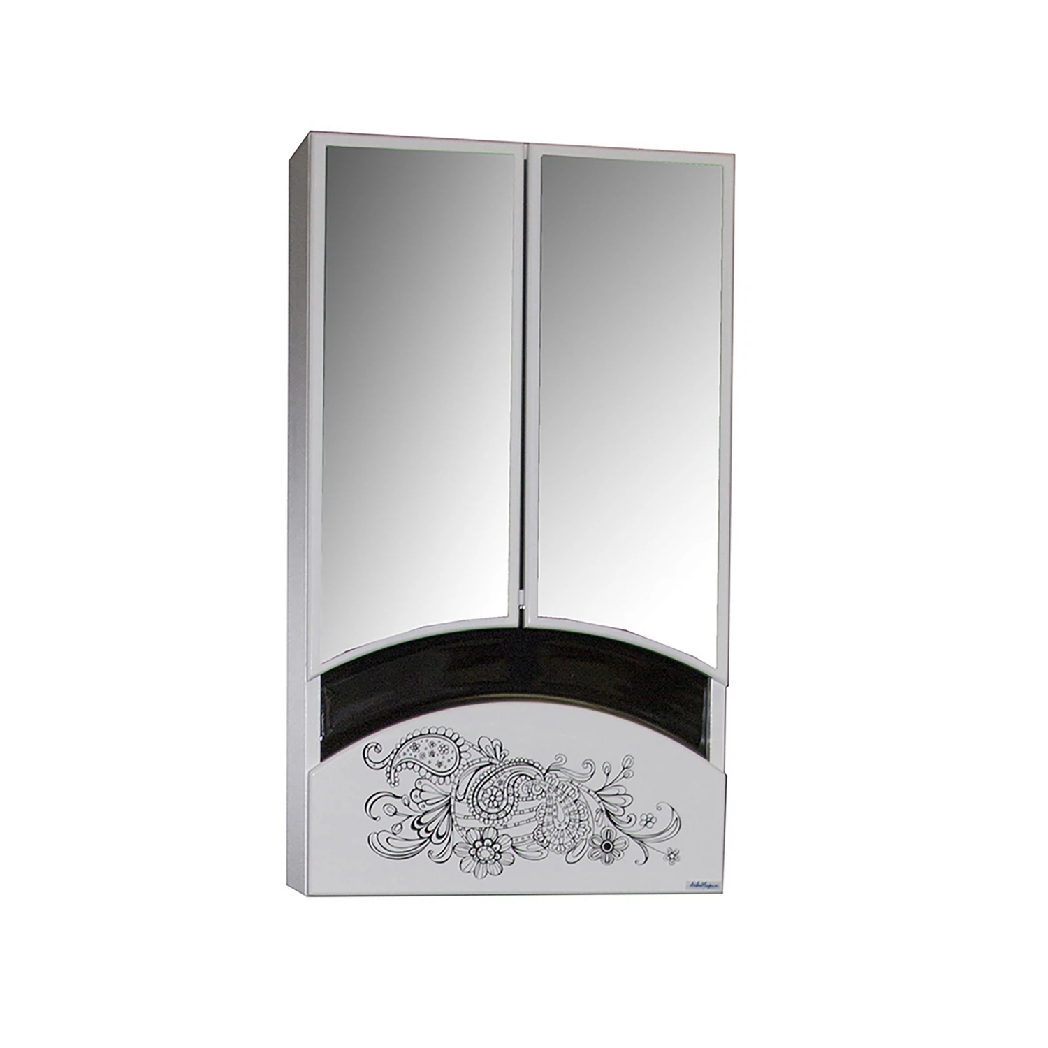 Изображение товара Шкаф навесной "РАДУГА-46" ЦВЕТЫ белый без подсветки