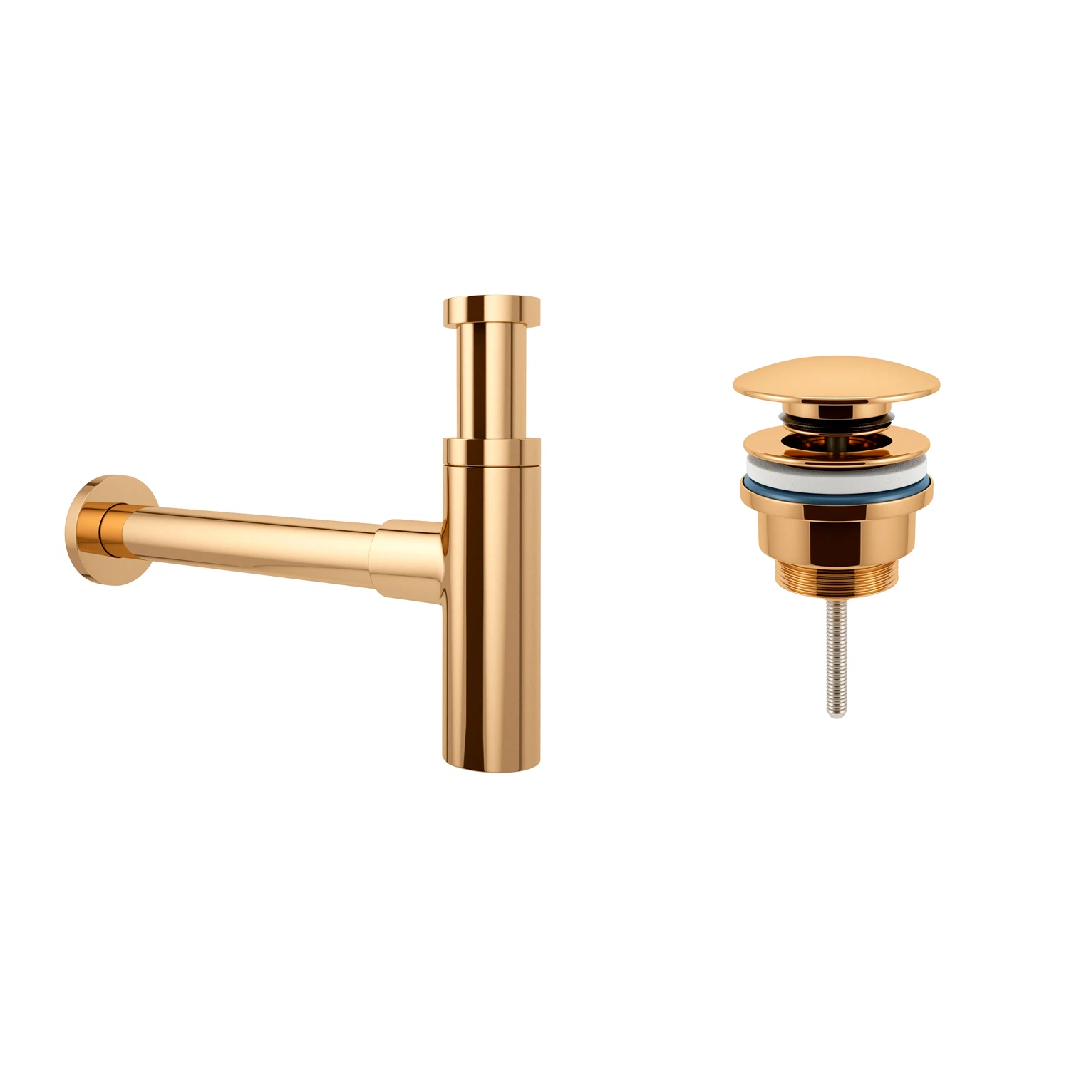 Изображение товара Сифон бутылочный Wellsee Drainage System для раковины с регулировкой высоты