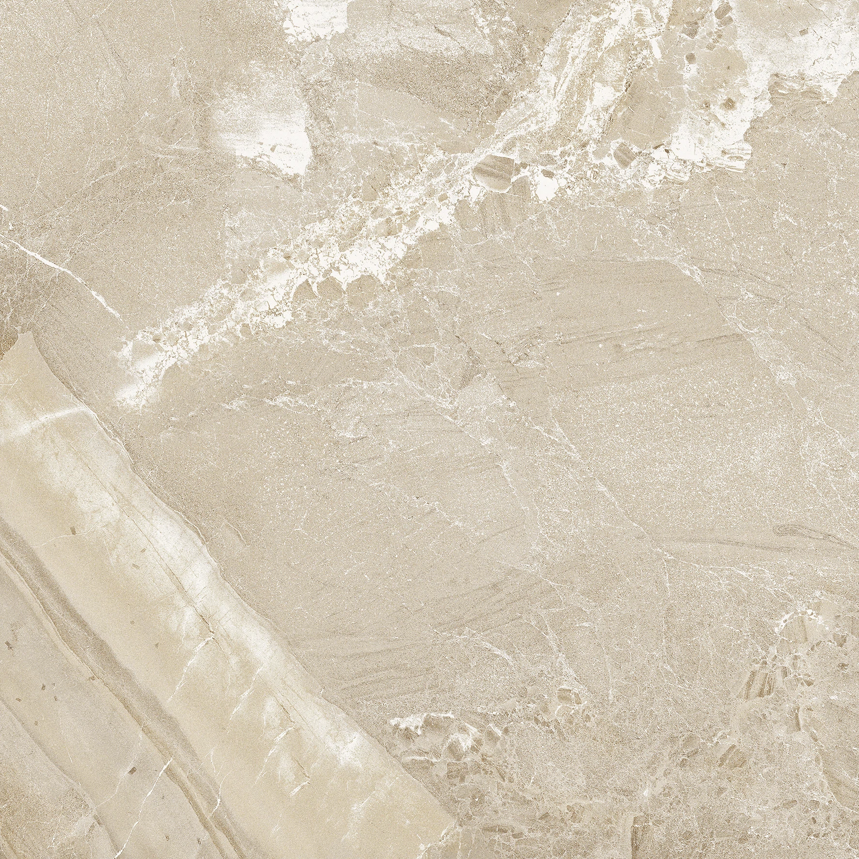 Изображение товара Плитка напольная Eurotile Istanbul Beige 0006 40x40 см глянцевая для интерьера