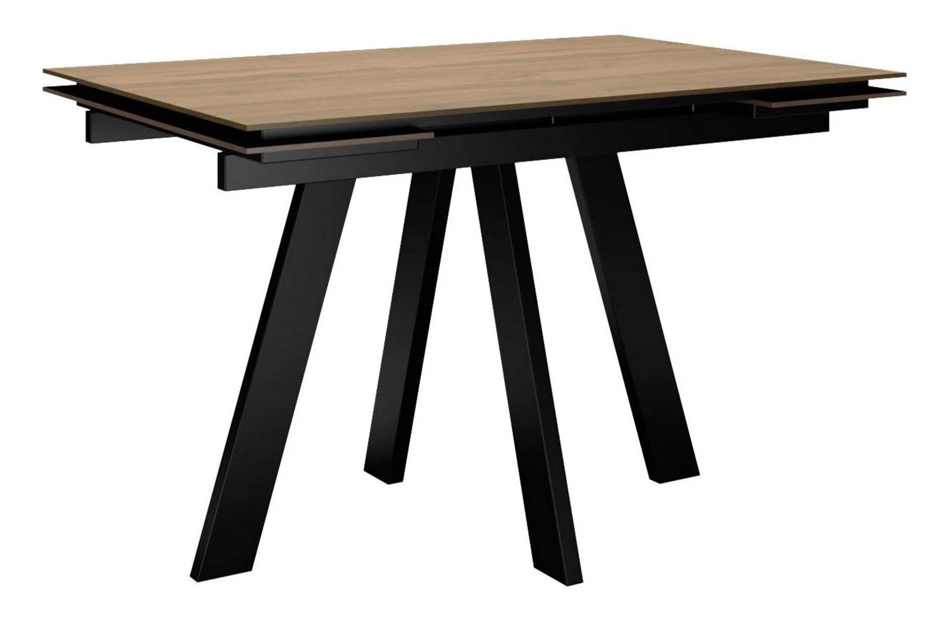 Изображение товара Стол DikLine DM110 в стиле Лофт с раскладной системой и металлическими опорами