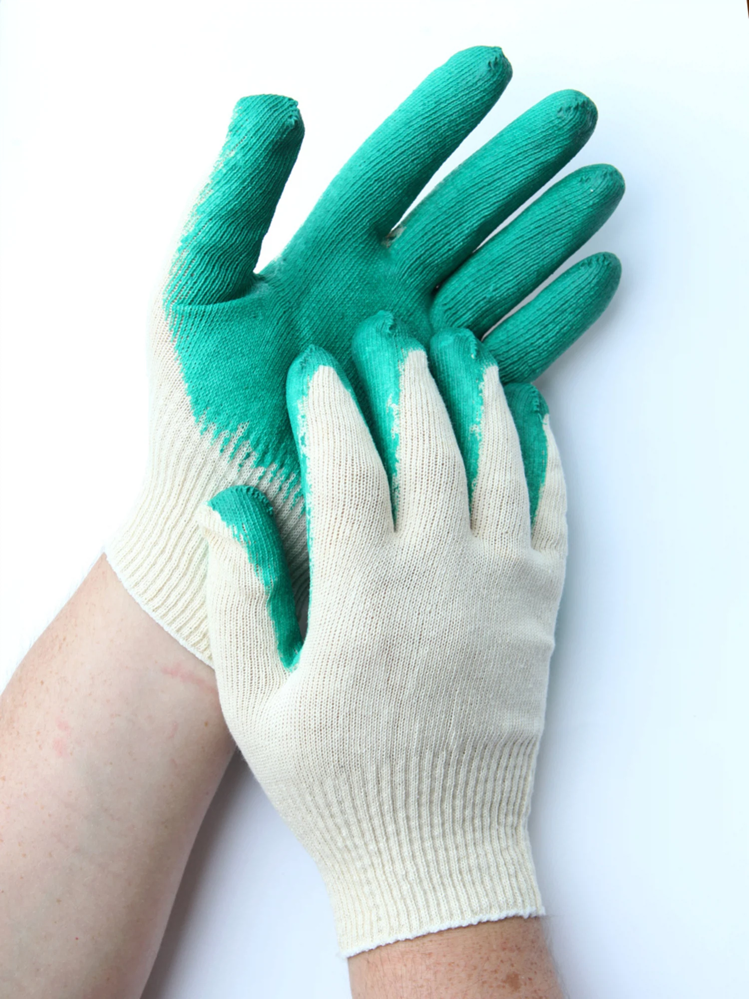 Изображение товара Перчатки одинарный латексный облив