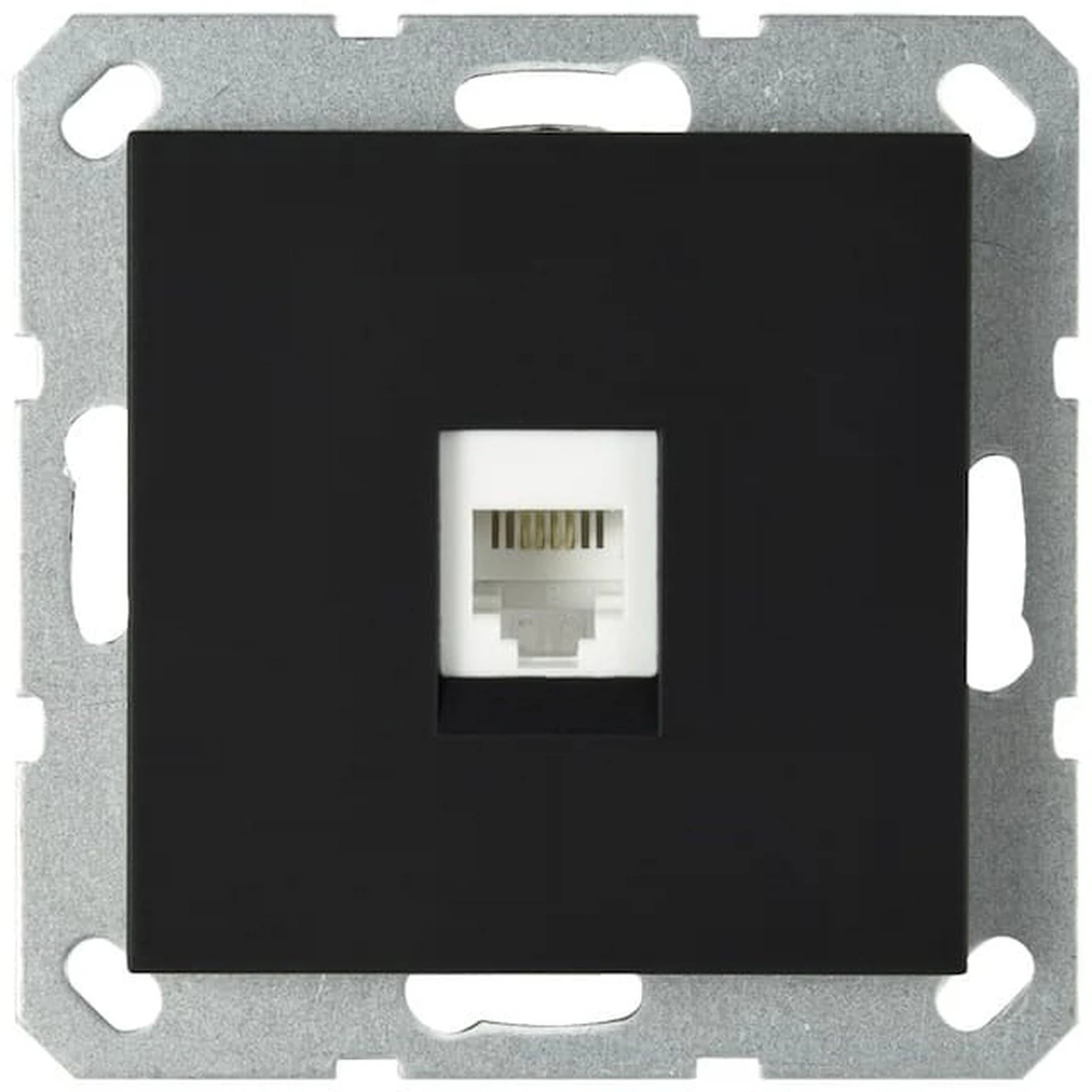 Изображение товара Розетка RJ45 Jasmart G Черный матовый — коммуникационная розетка Ethernet