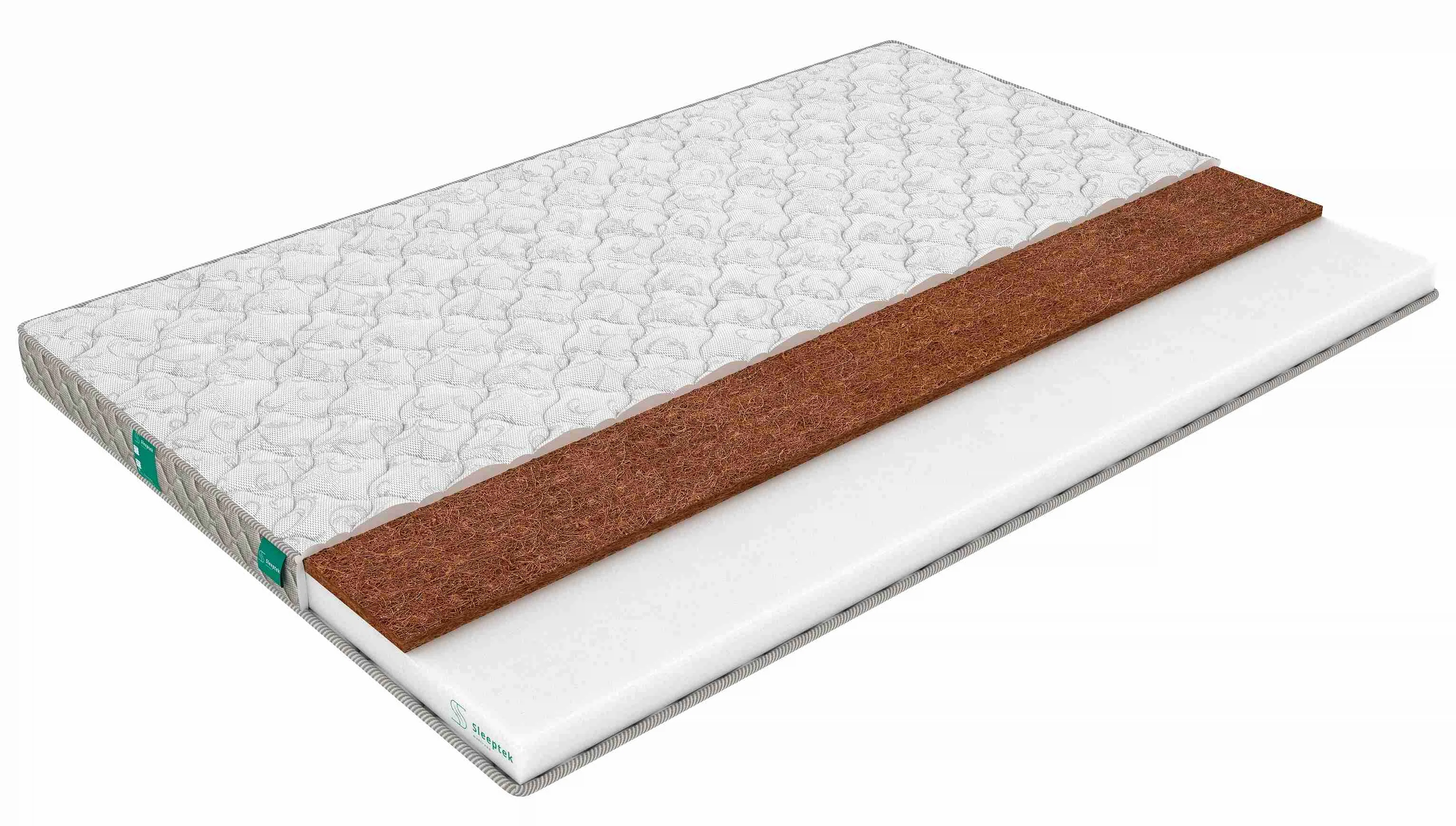 Изображение товара Матрас Sleeptek Roll CocosFoam 90х200 см беспружинный с кокосом и ортопедической пеной