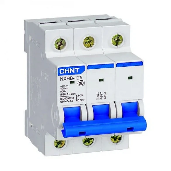Изображение товара CHINT Выключатель нагрузки NXHB-125 3P 63A (R) 193183 Chint