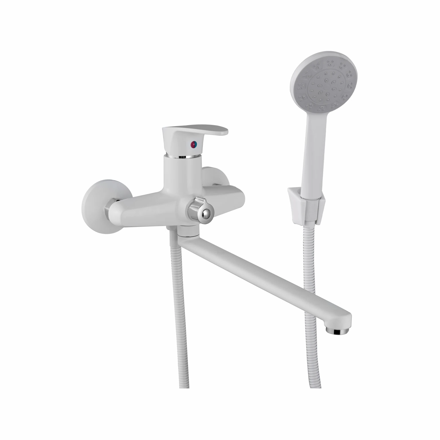 Изображение товара Смеситель для ванны PLstart PL2205-8, белый