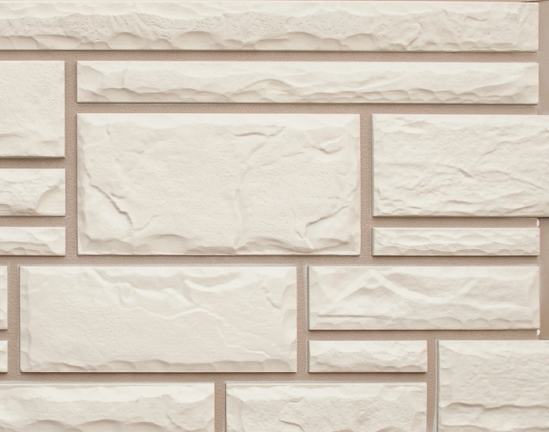 Изображение товара Фасадная панель Камень 1010х450мм (23) Белый, Альта Профиль