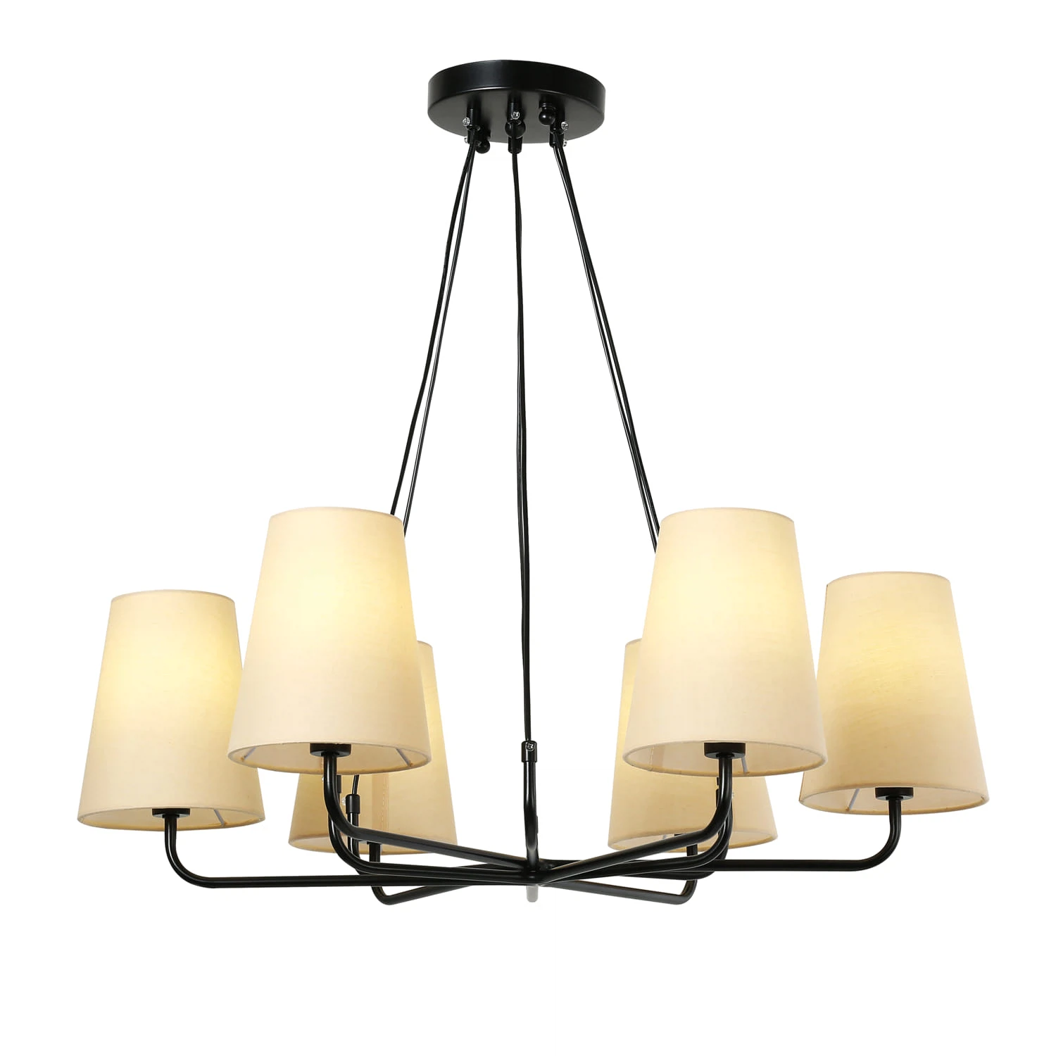 Изображение товара 2364-6P, подвесная люстра, D740xH240/1240, 6xE14x40W, excluded