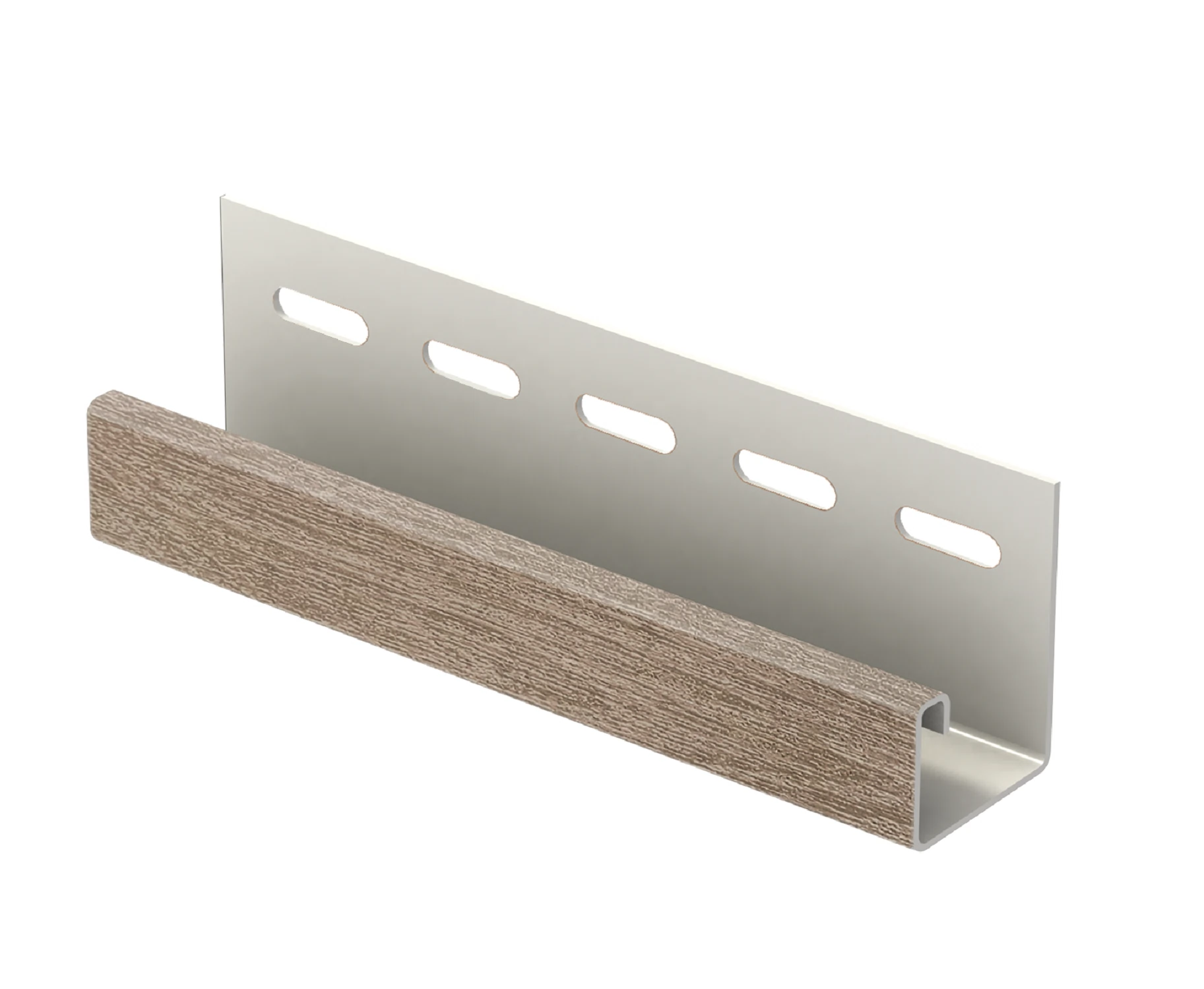 Изображение товара J-планка Timberblock Рейка фасадная Орех светлый