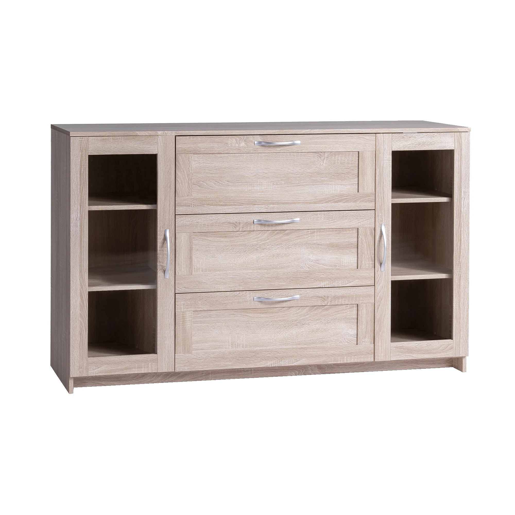 Изображение товара Универсальная тумба Сириус 156 см бежевый ЛДСП современная мебель для хранения