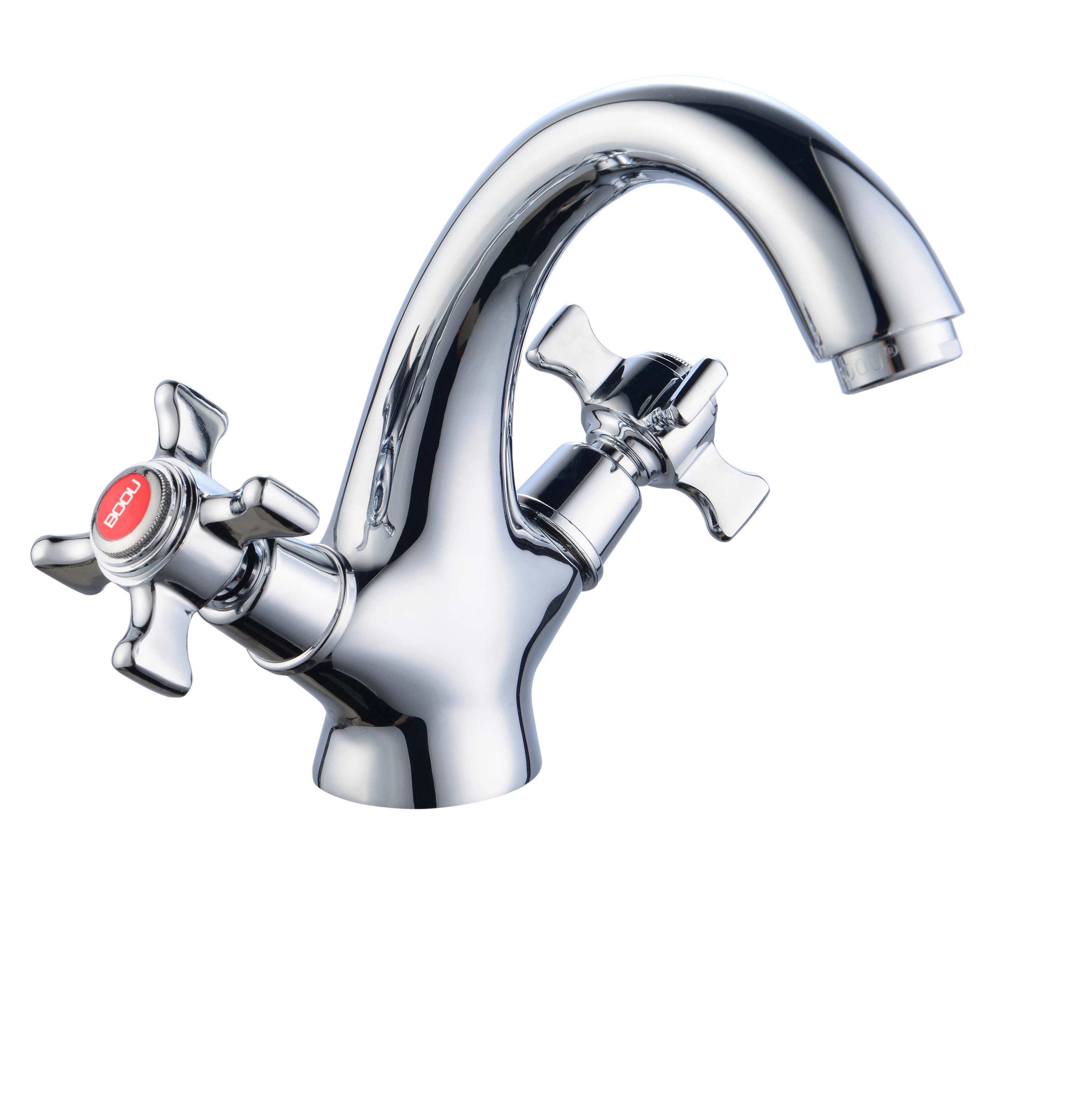 Изображение товара Вентильный смеситель для умывальника BOOU BB хром 7 лет гарантии