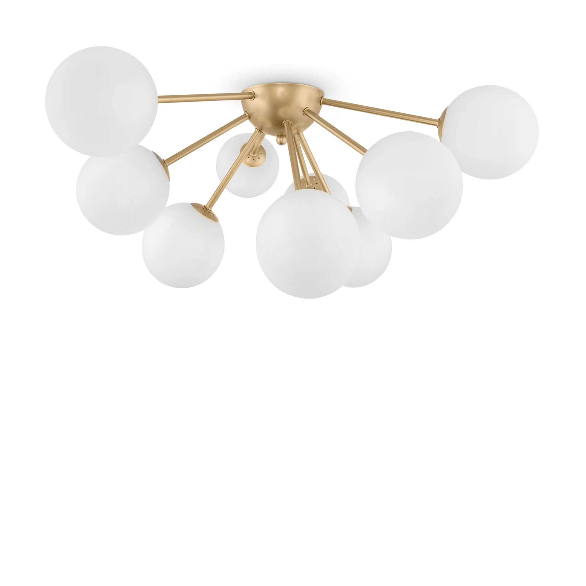 Изображение товара Современная люстра Freya Alexis FR5120CL-09G с 9 плафонами и латуни