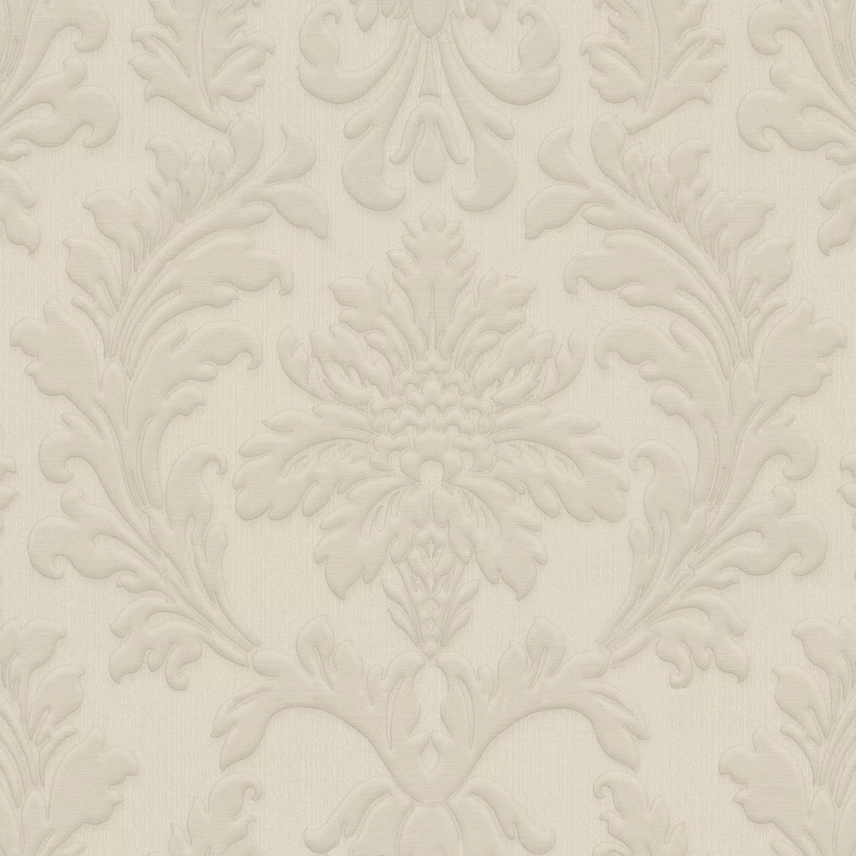 Изображение товара Обои флизелиновые Pearl Monte Solaro бежевые 10,05x1,06м.