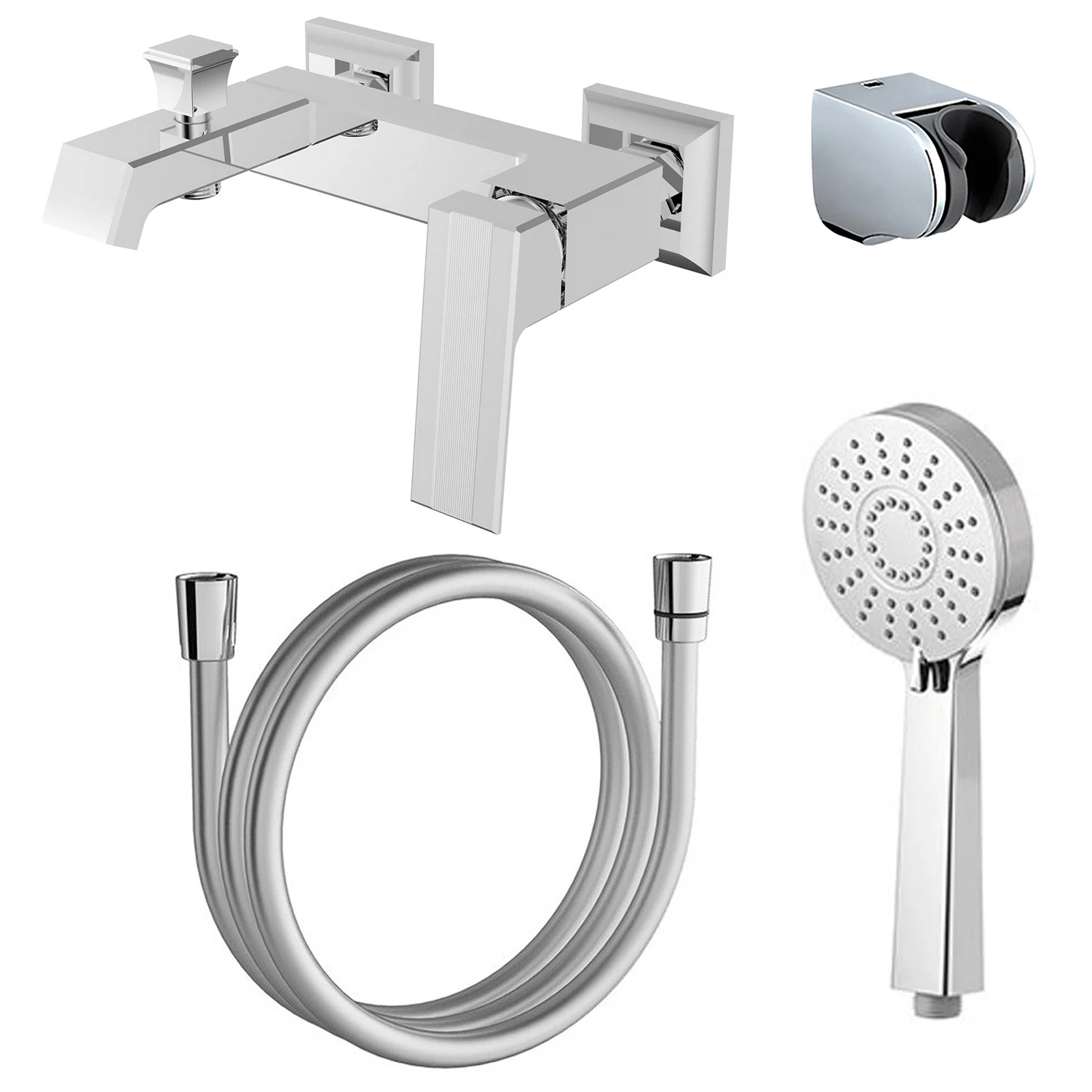 Изображение товара Смеситель для ванны и душа Azario EXQUISITE с ручным душем, хром