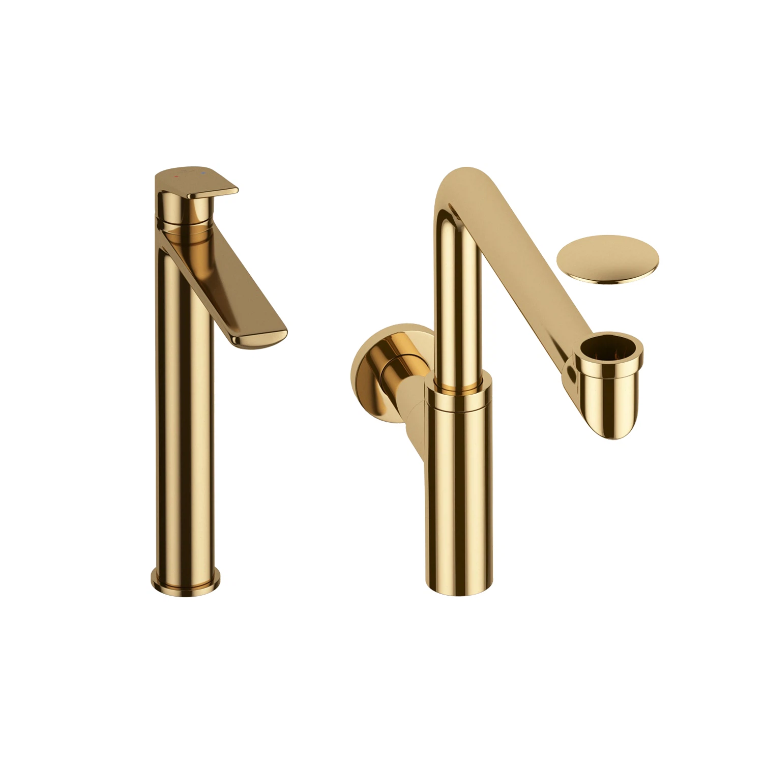 Изображение товара Смеситель Wellsee ICON! for life для умывальника Золото