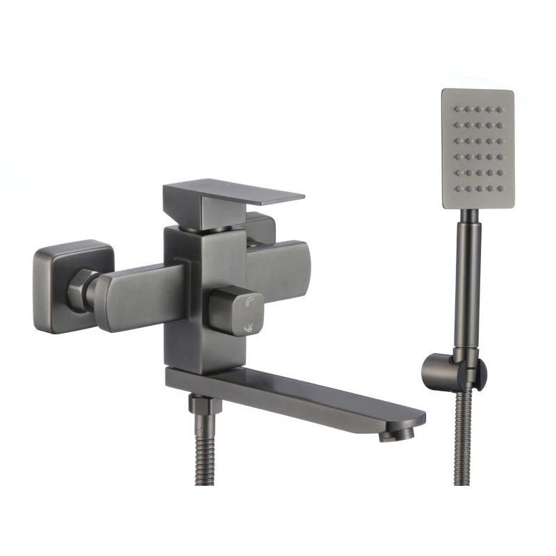 Изображение товара Смеситель Fmark FS8104Q с душем графит