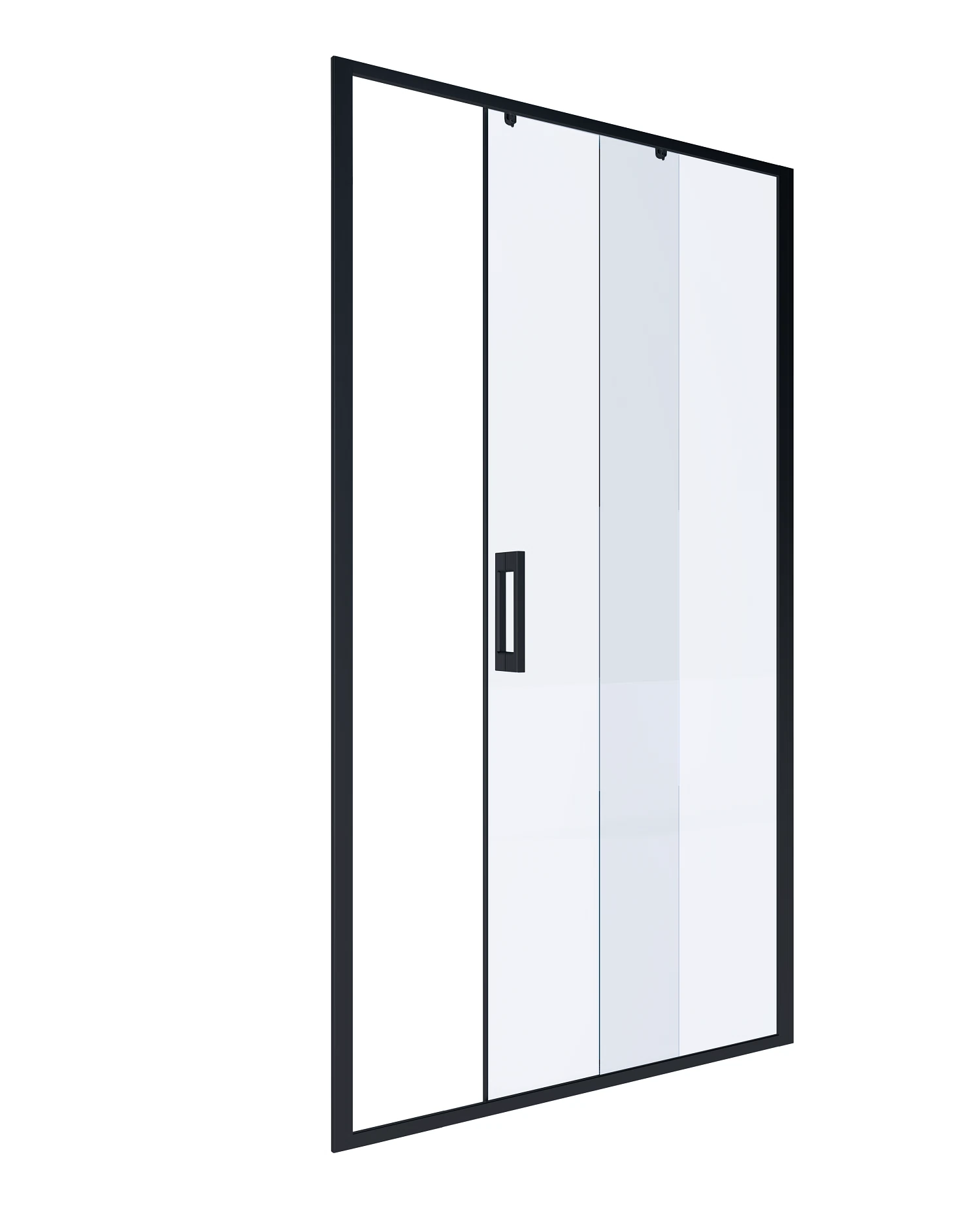 Изображение товара Дверь в нишу из алюминия и стекла 1200x2000 мм для душа, раздвижная, 6 мм стекло