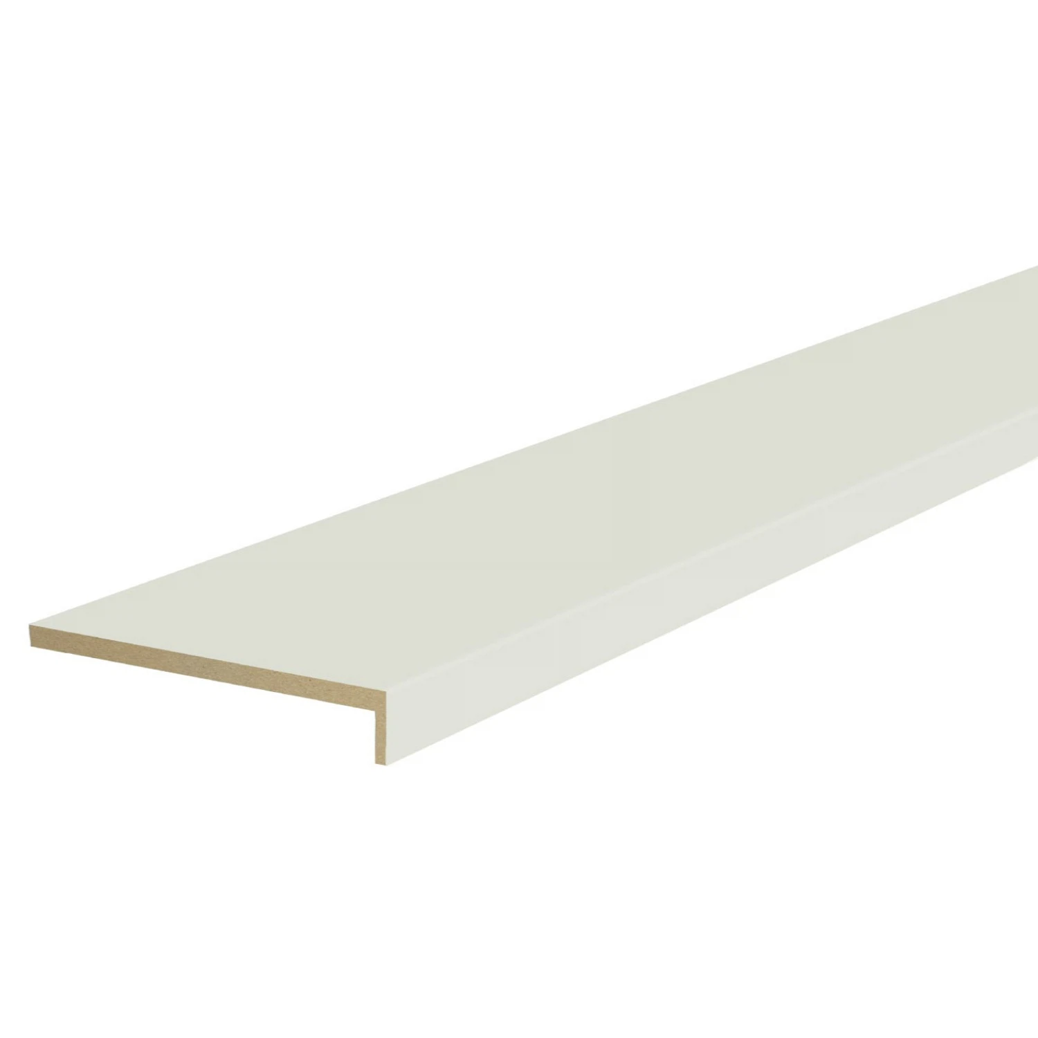 Изображение товара Наличник ЭКОШПОН телескопический L (8мм) Светло-серый Эмалит, 70х25х2150