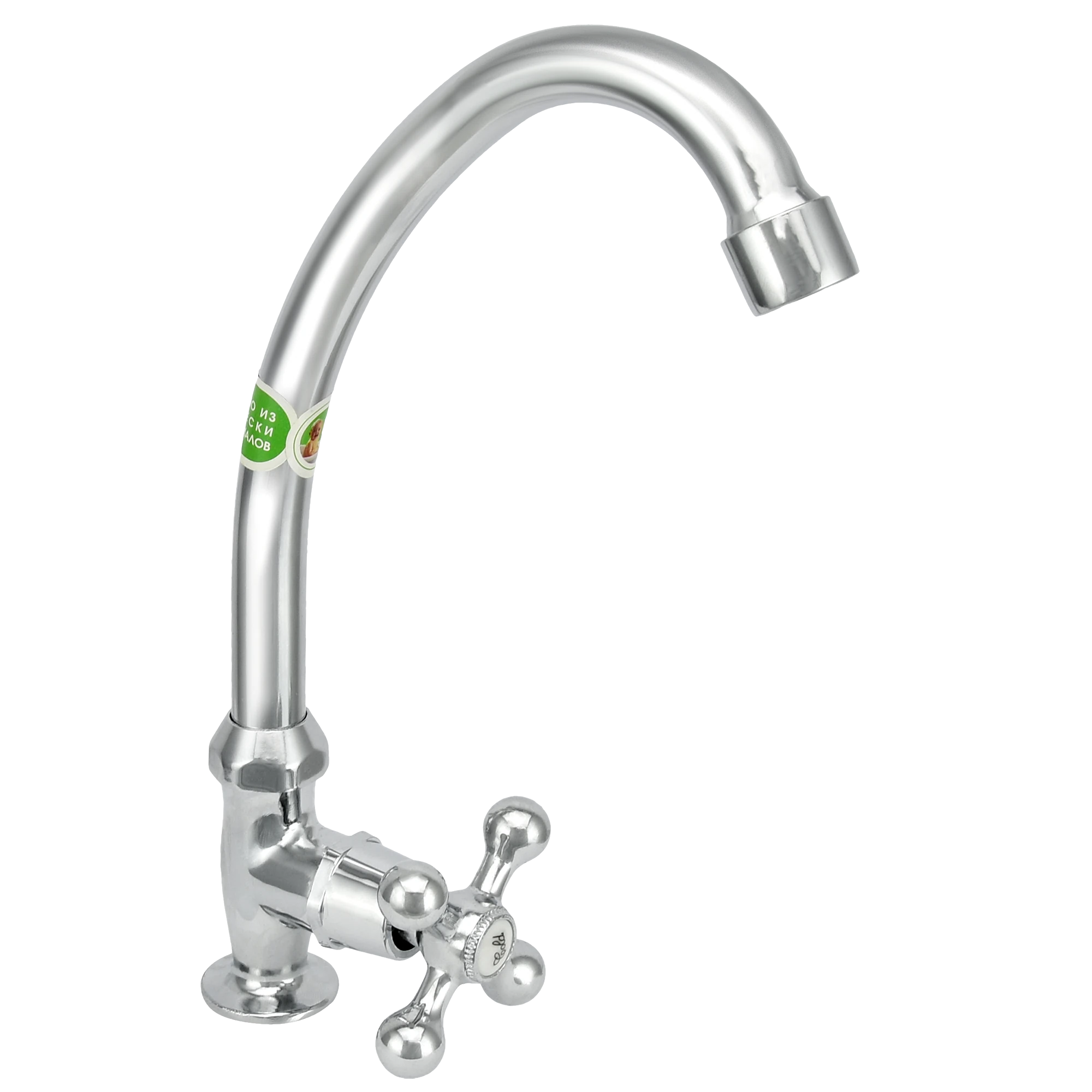 Изображение товара Кран настольный Juguni JGN1140 с керамической кран-буксой, хром