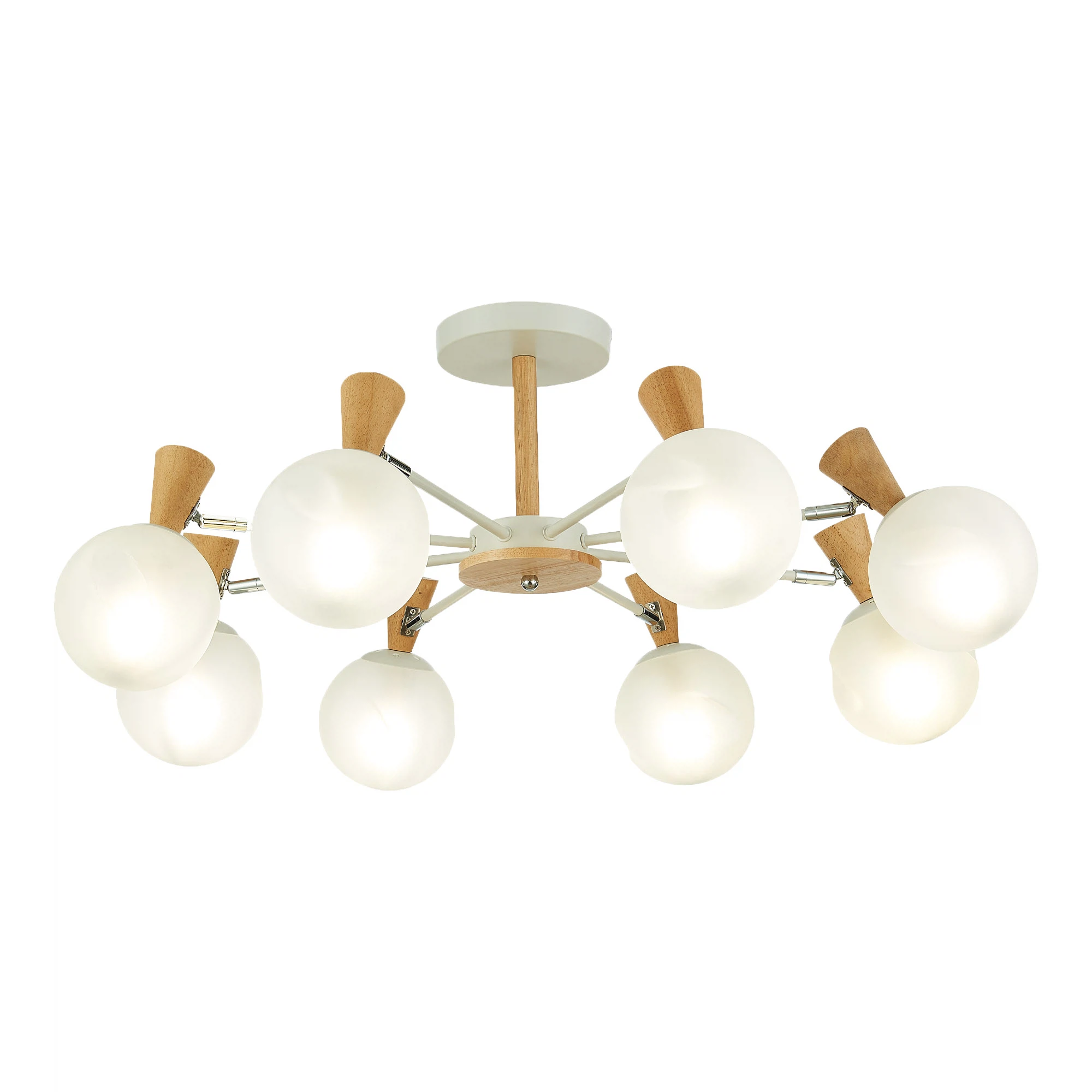 Изображение товара Светильник с лампой накаливания CATANIA белый современный потолочный люстра IP20