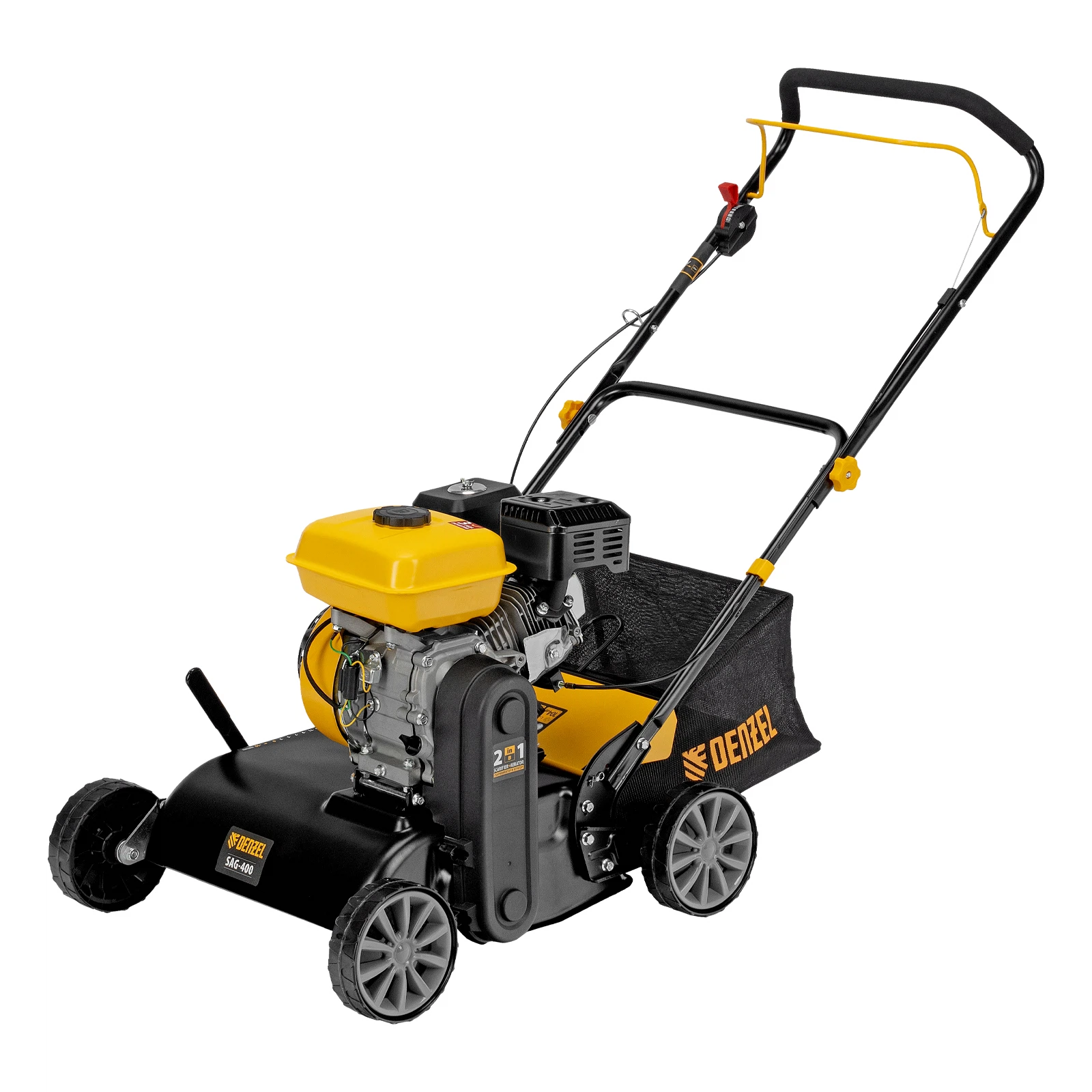 Изображение товара Скарификатор-аэратор бензиновый Denzel SAG-400 для газонов