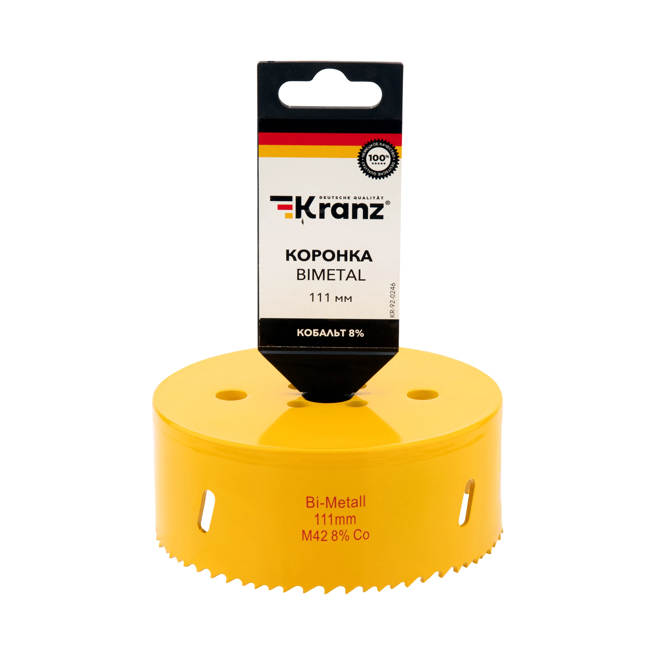 Изображение товара Коронка Bimetal 111мм KRANZ