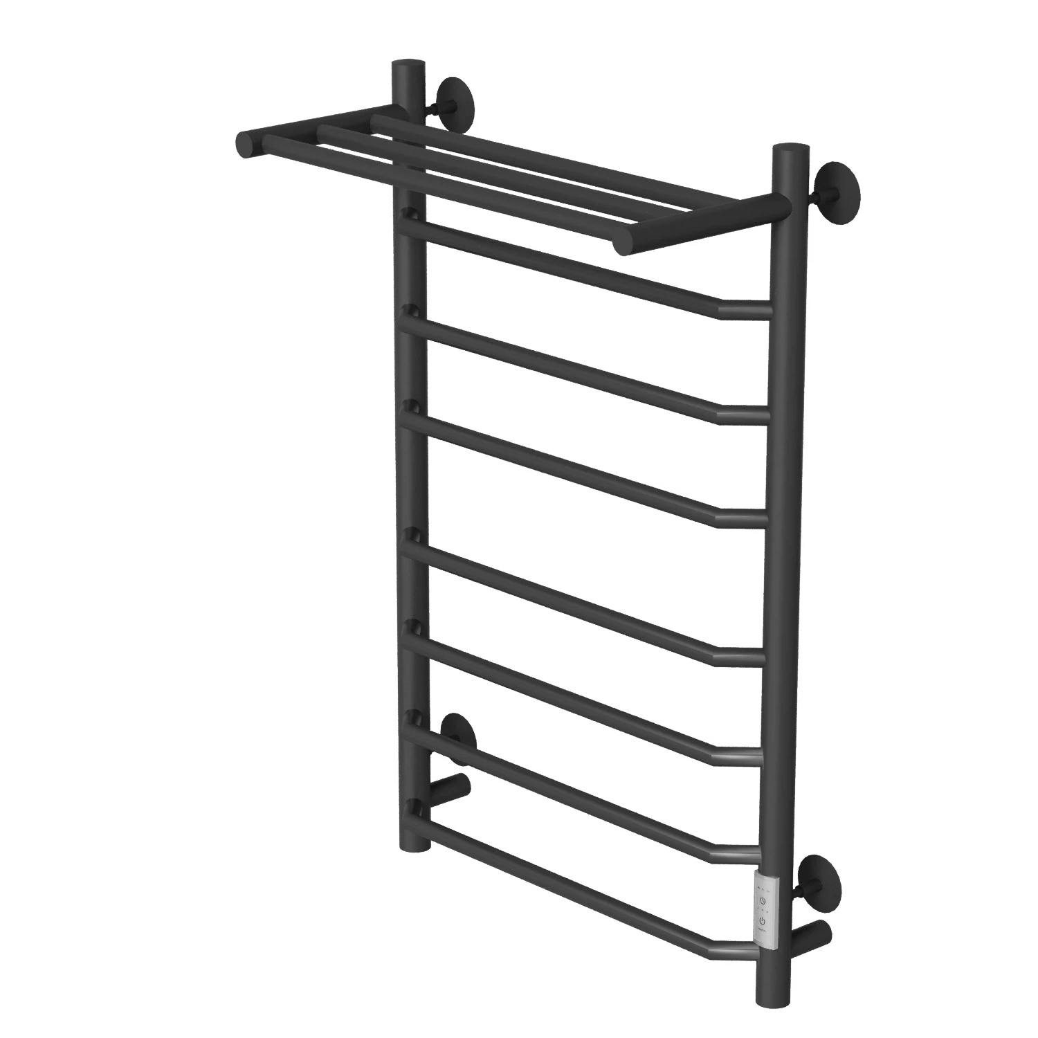 Изображение товара Полотенцесушитель MIXLINE MIRA 80х50 электрический черный с таймером