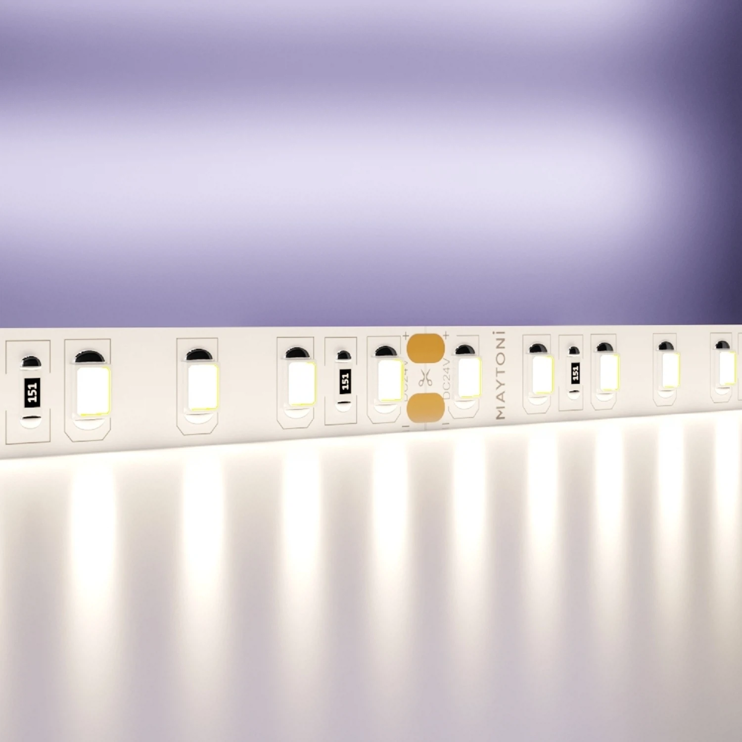 Изображение товара Светодиодная лента Maytoni Led Strip 24В 2835 9,6Вт/м 4000K 5м IP20 10143