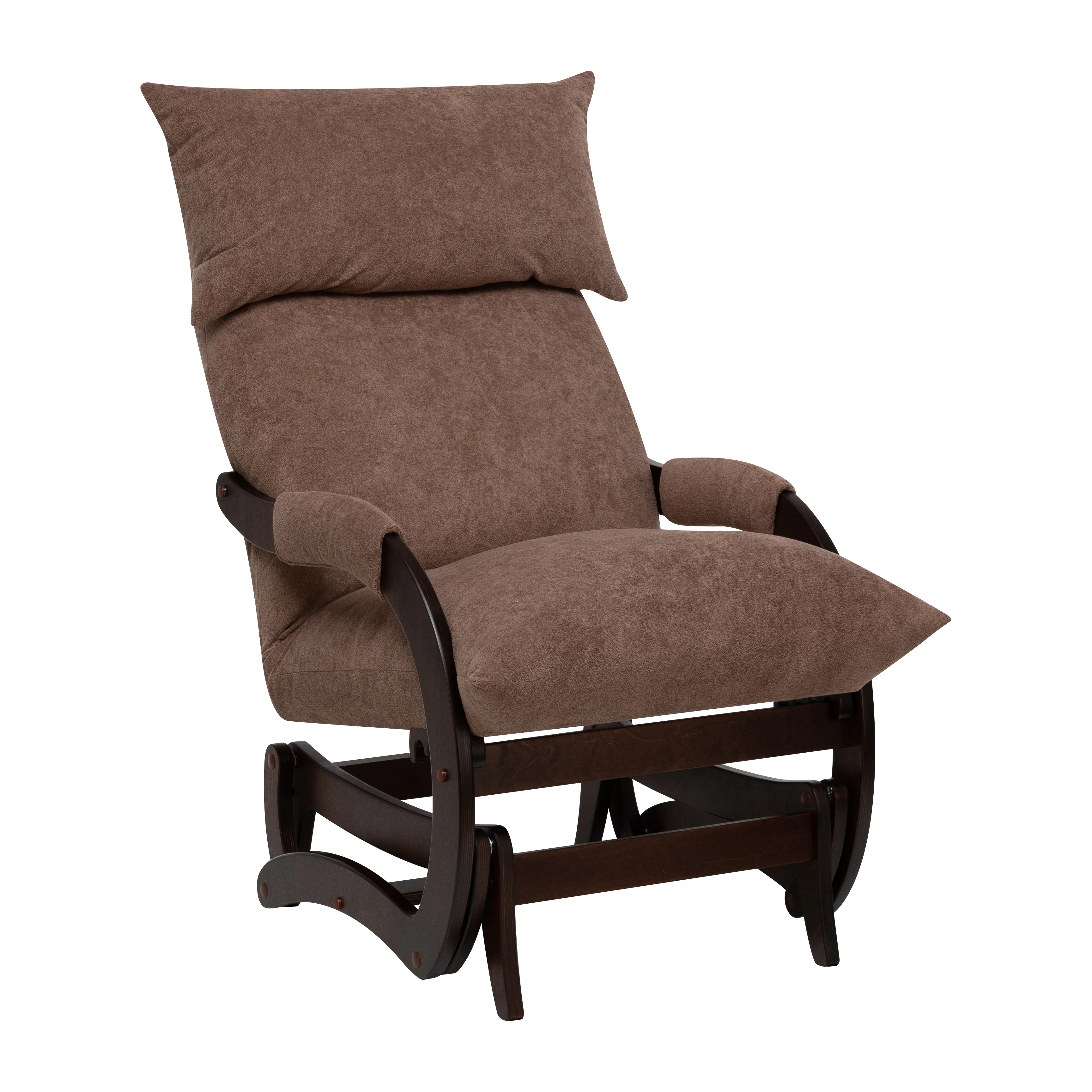 Изображение товара Кресло-маятник Соно Joya 014 коричневое для отдыха и релаксации