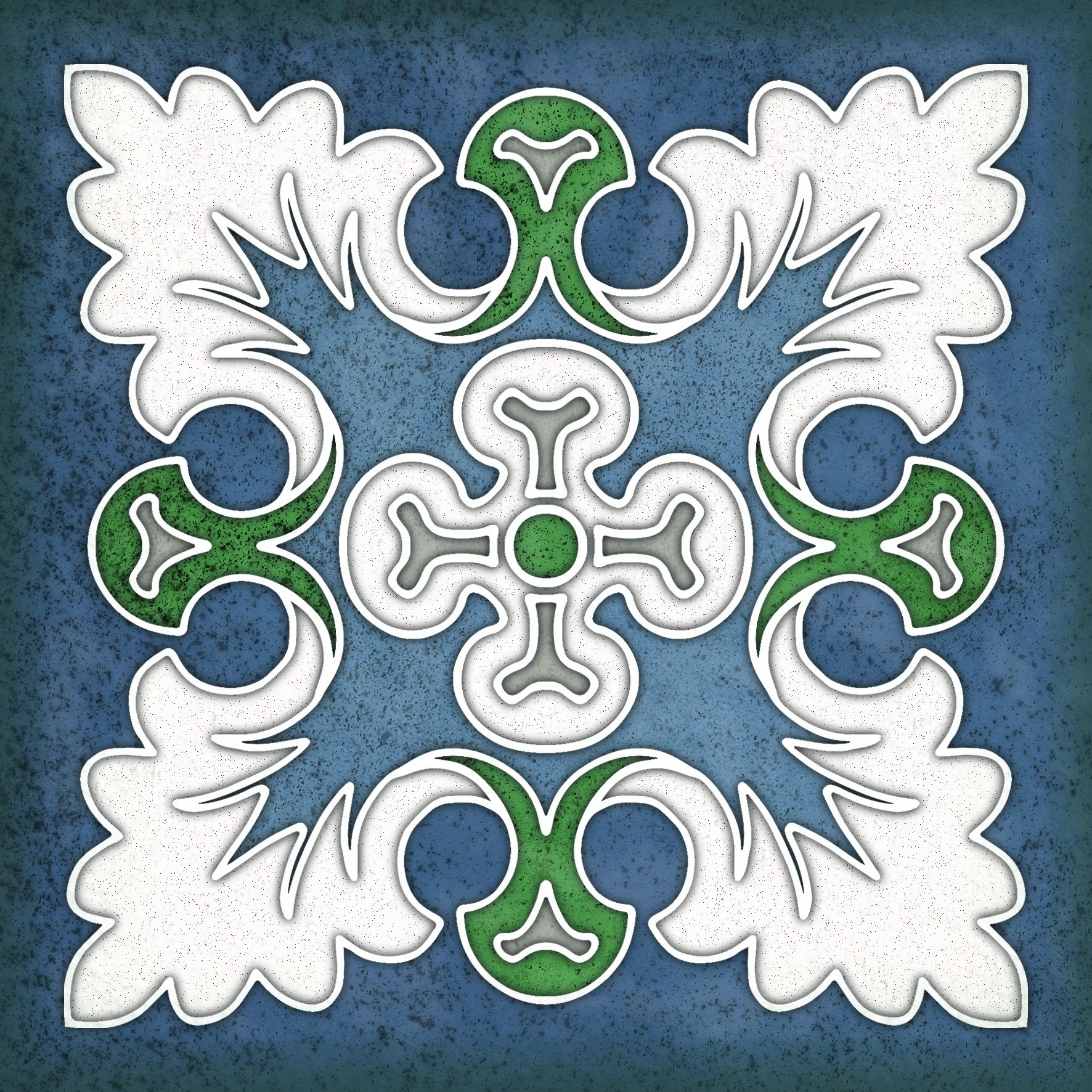 Изображение товара Керамическая настенная плитка SMALTO DECOR 1 BLU 15x15 современный дизайн