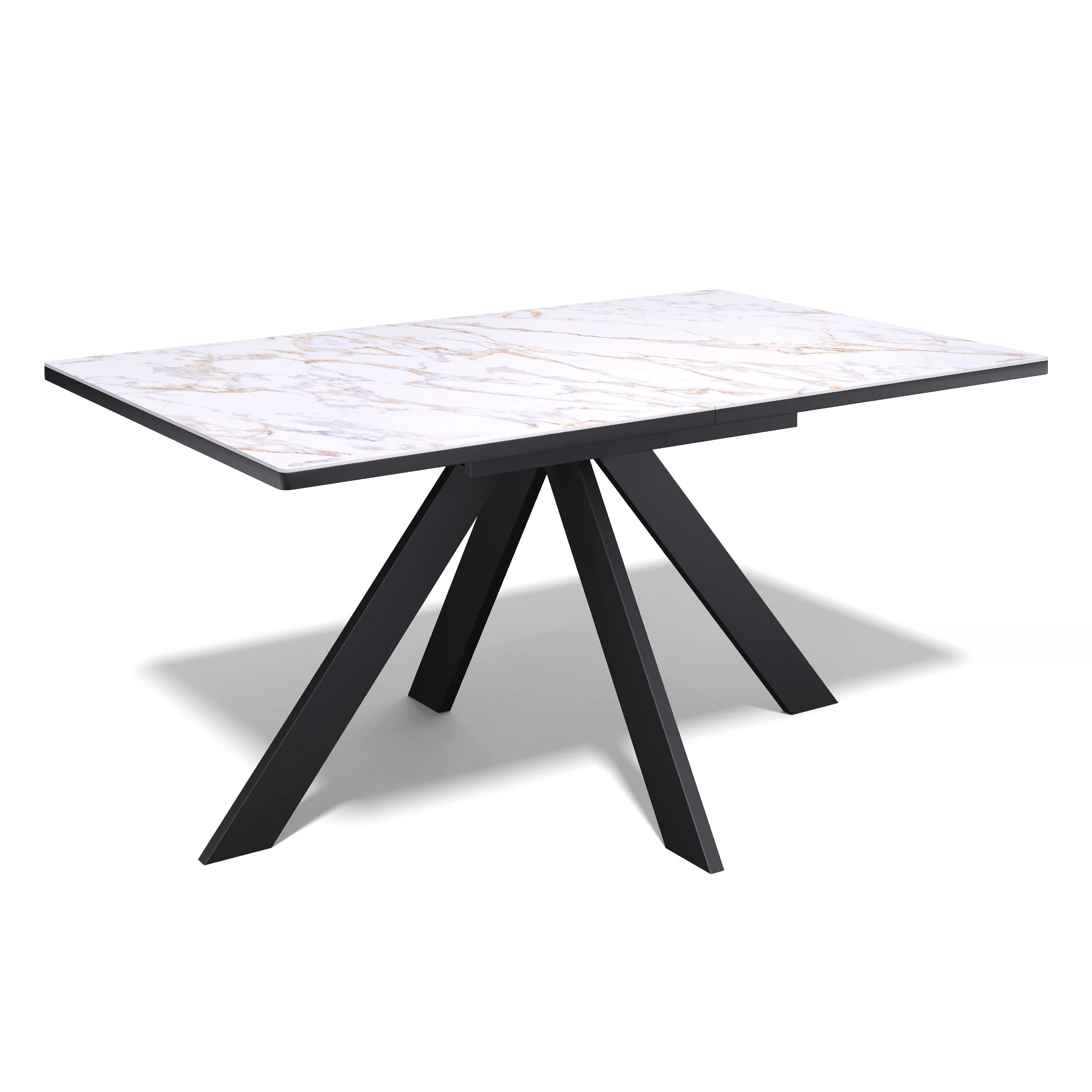 Изображение товара Стол Kenner DL1600 с керамической столешницей и металлическим каркасом