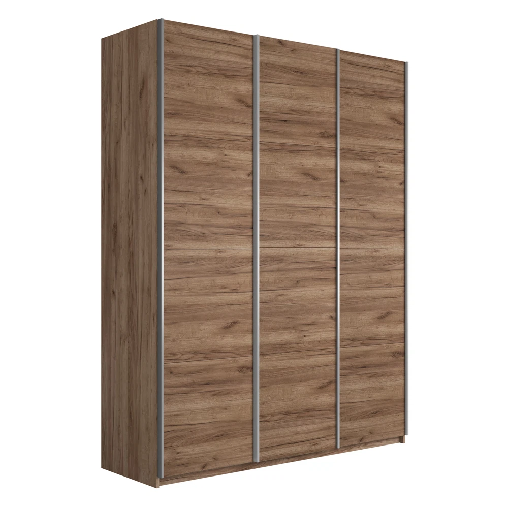 Изображение товара Шкаф-купе Прайм 3-х дверный ДСП 210х57х230 Крафт табачный(арт.: 1PDDD_210_KT)