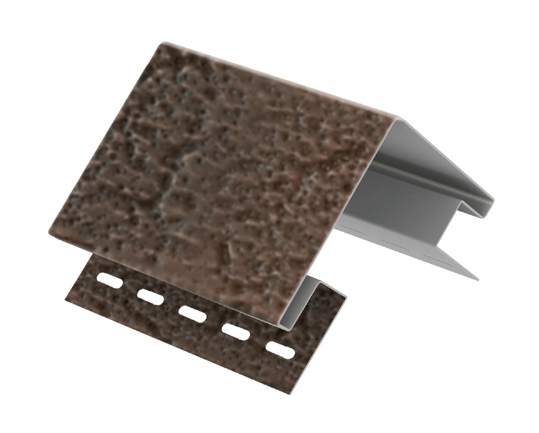 Изображение товара Наружный угол виниловый Stone House S-Lock Клинкер Балтик Магма Ю-Пласт 74 мм