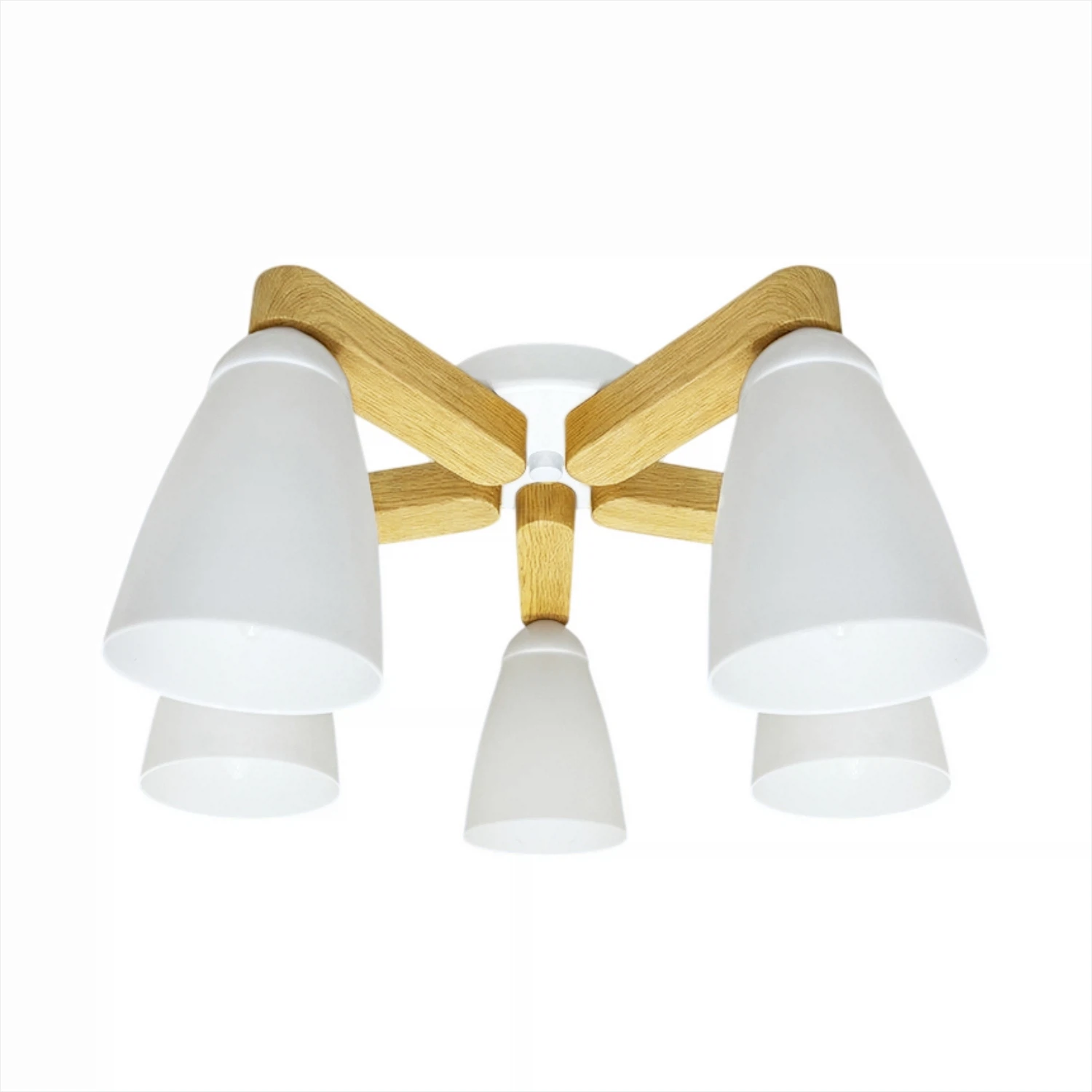 Изображение товара Люстра потолочная ВСЕМПРОСВЕТ 5 ламп 40 Вт. IP20 Белый IB-5-E14