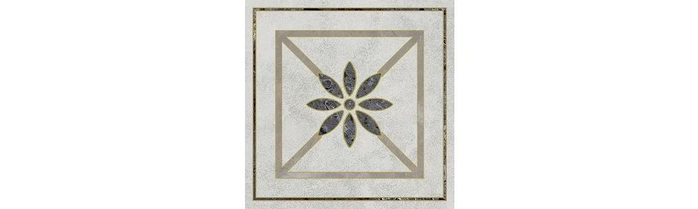 Изображение товара Вставка Серенада 2 лаппатированный обрезной 7,2x7,2x0,9 Kerama Marazzi арт. OS\A285\SG606220RL