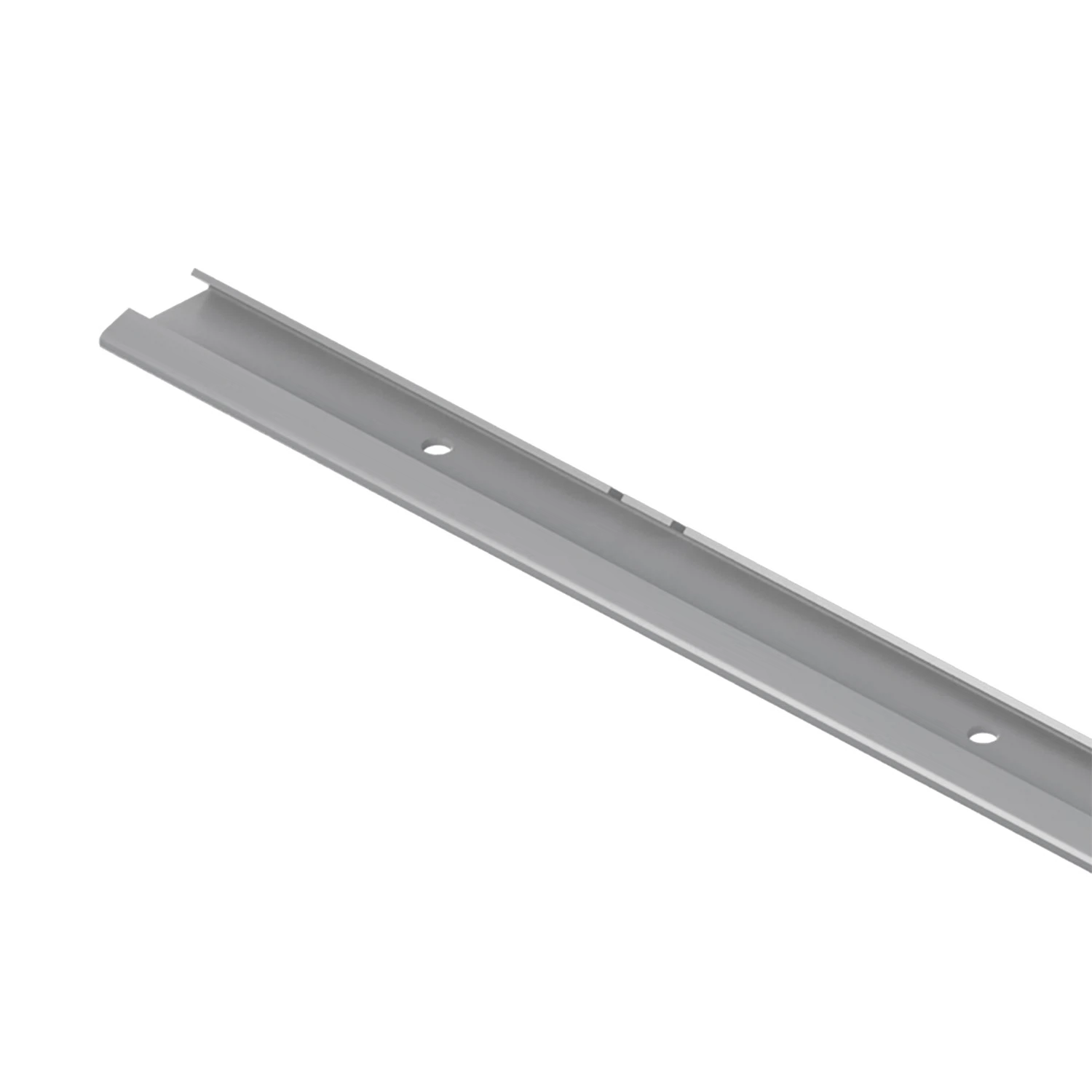 Изображение товара Рельс для стойки Larvij 640x11x42 мм серый L9806GA для полок и корзин