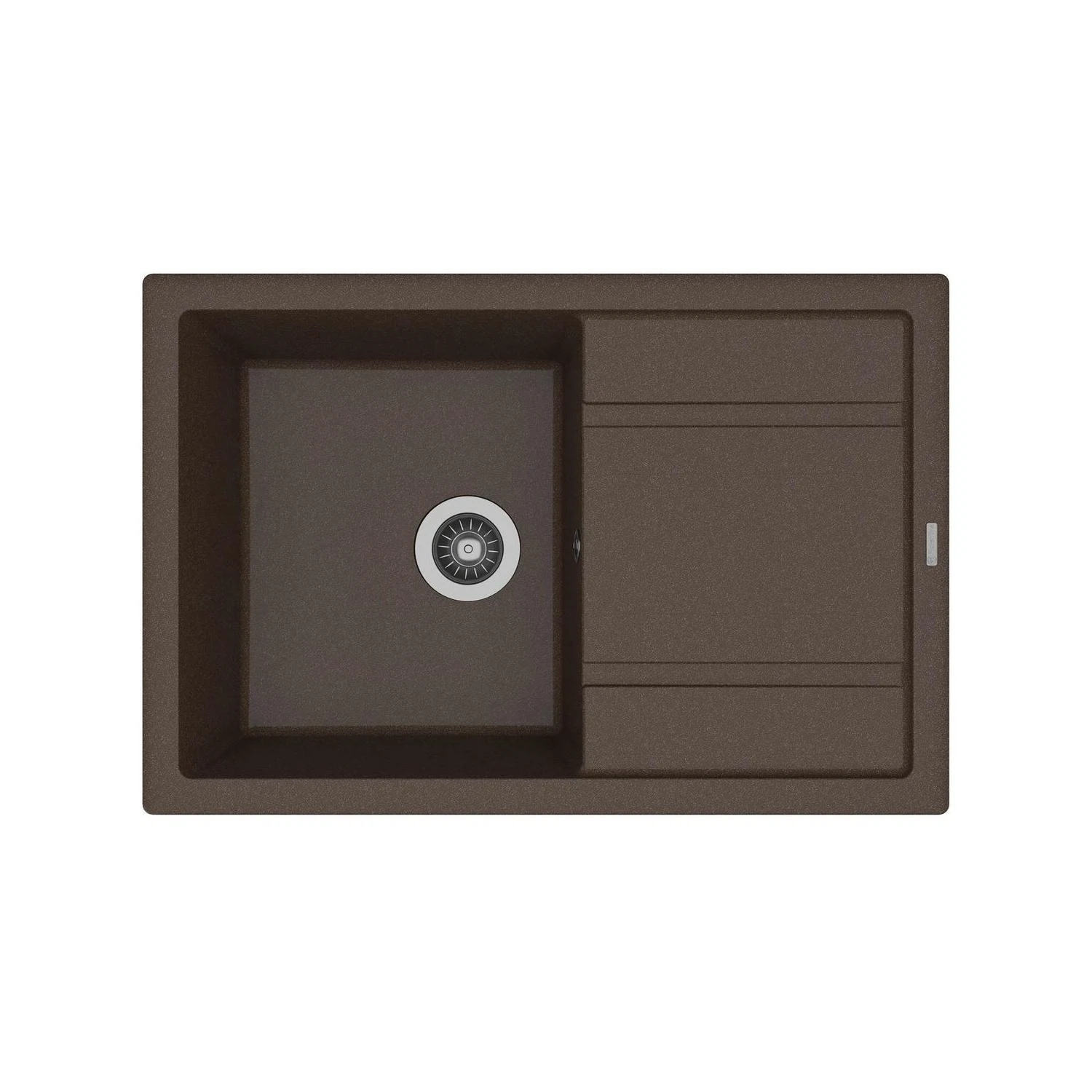Изображение товара Кухонная мойка Florentina ЛИПСИ 20.160.D0760.206, брауни, кварц