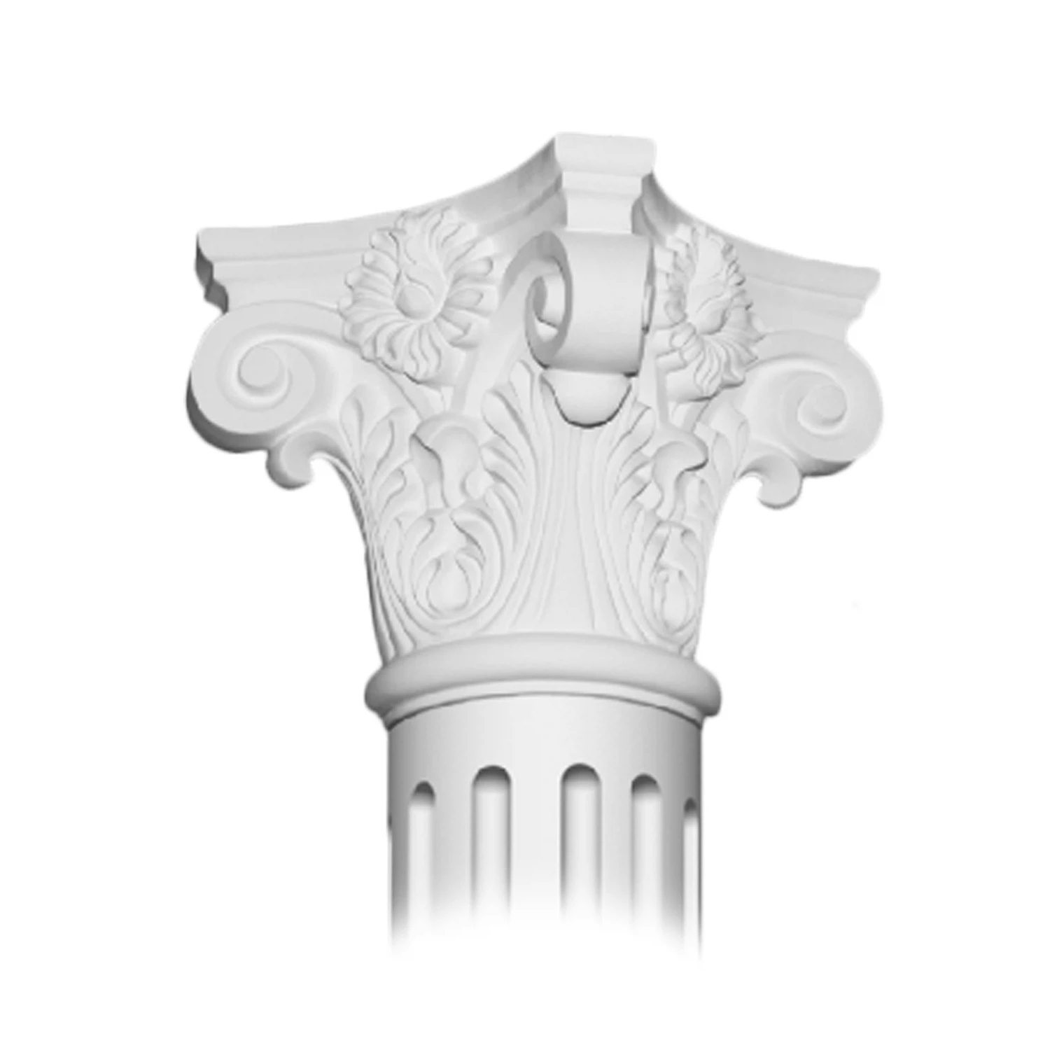 Изображение товара Декоративный капитель DCK-13/1 из полиуретана для интерьера, 340 мм