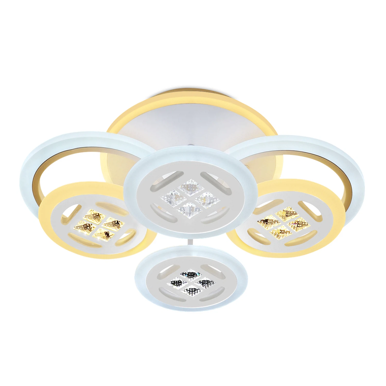 Изображение товара Потолочный светодиодный светильник с пультом FA2951 AMBRELLA LIGHT 125W белый