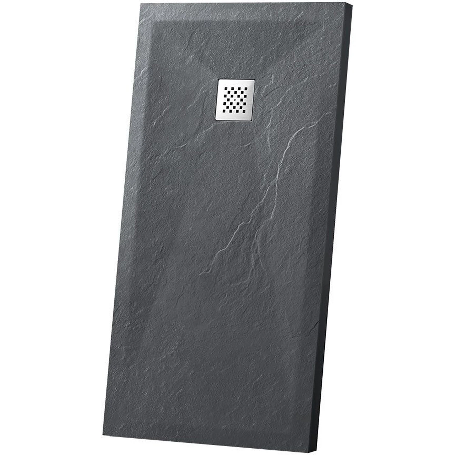 Изображение товара Душевой поддон Vincea 120x100 см антрацит искусственный камень низкий