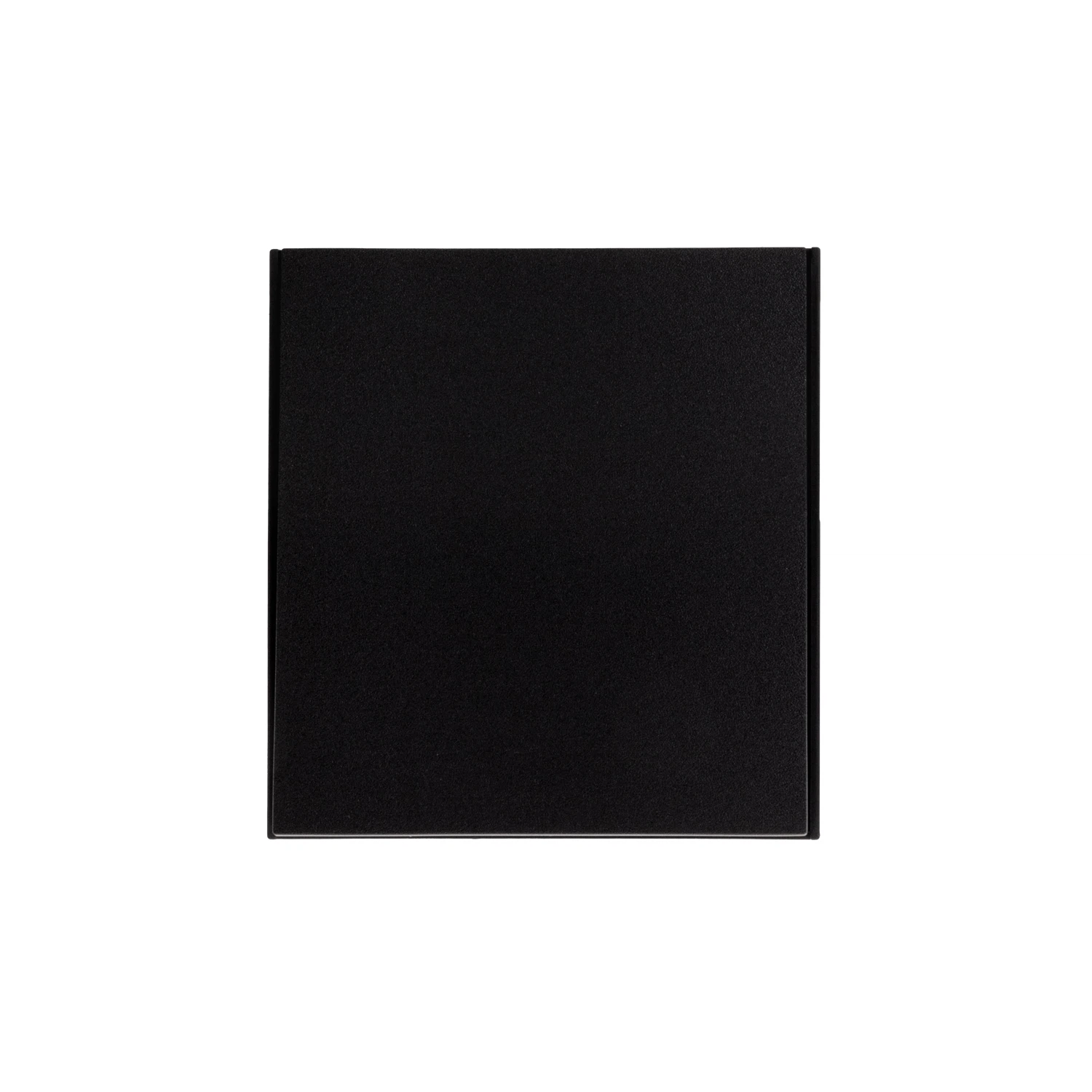 Изображение товара Выключатель STRONG 1 клавиша проходной для скрытой установки 10А черный Kranz