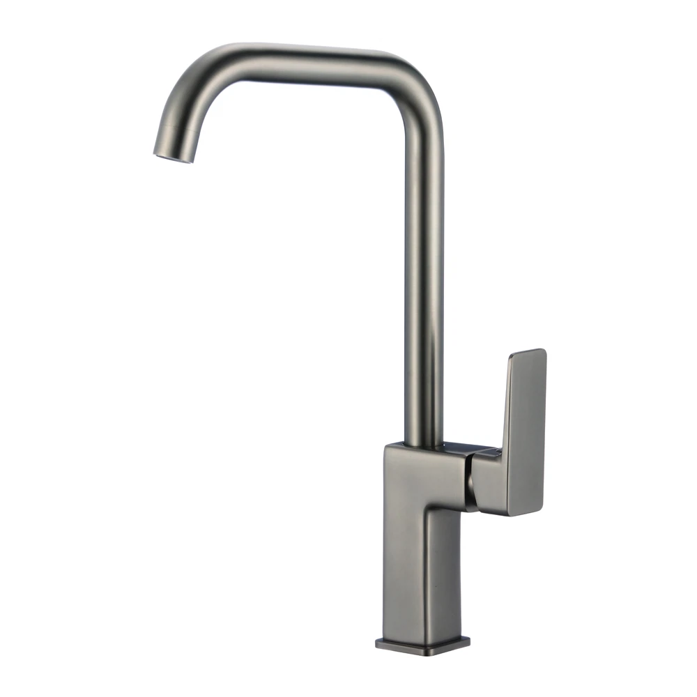 Изображение товара Смеситель WesnaArt NARCIS NAR06-150GM-25432 оружейная сталь