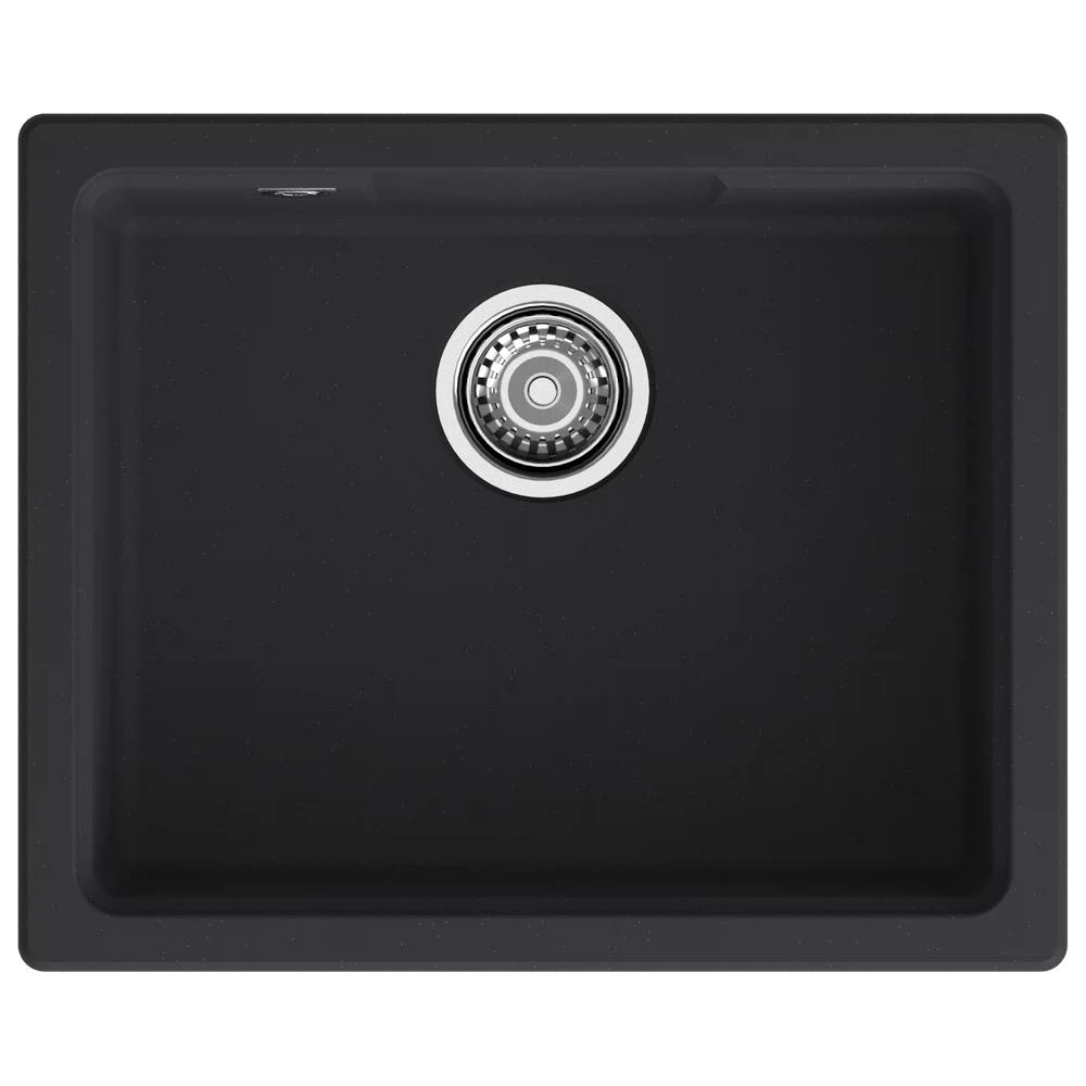 Изображение товара Кухонная мойка GranFest URBAN 4555, черный, кварц