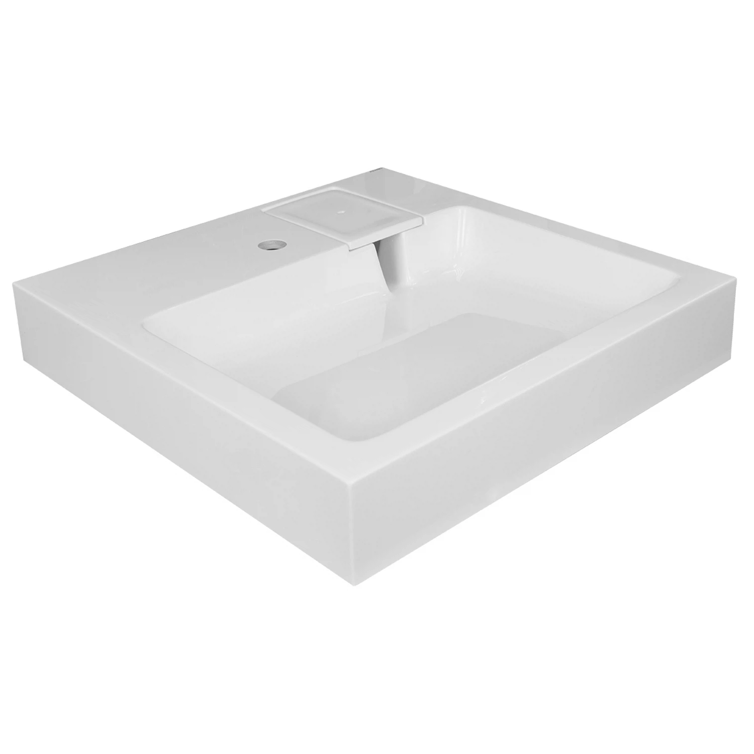 Изображение товара Подвесная раковина Azario Slim CS00086608 для стиральной машины белая