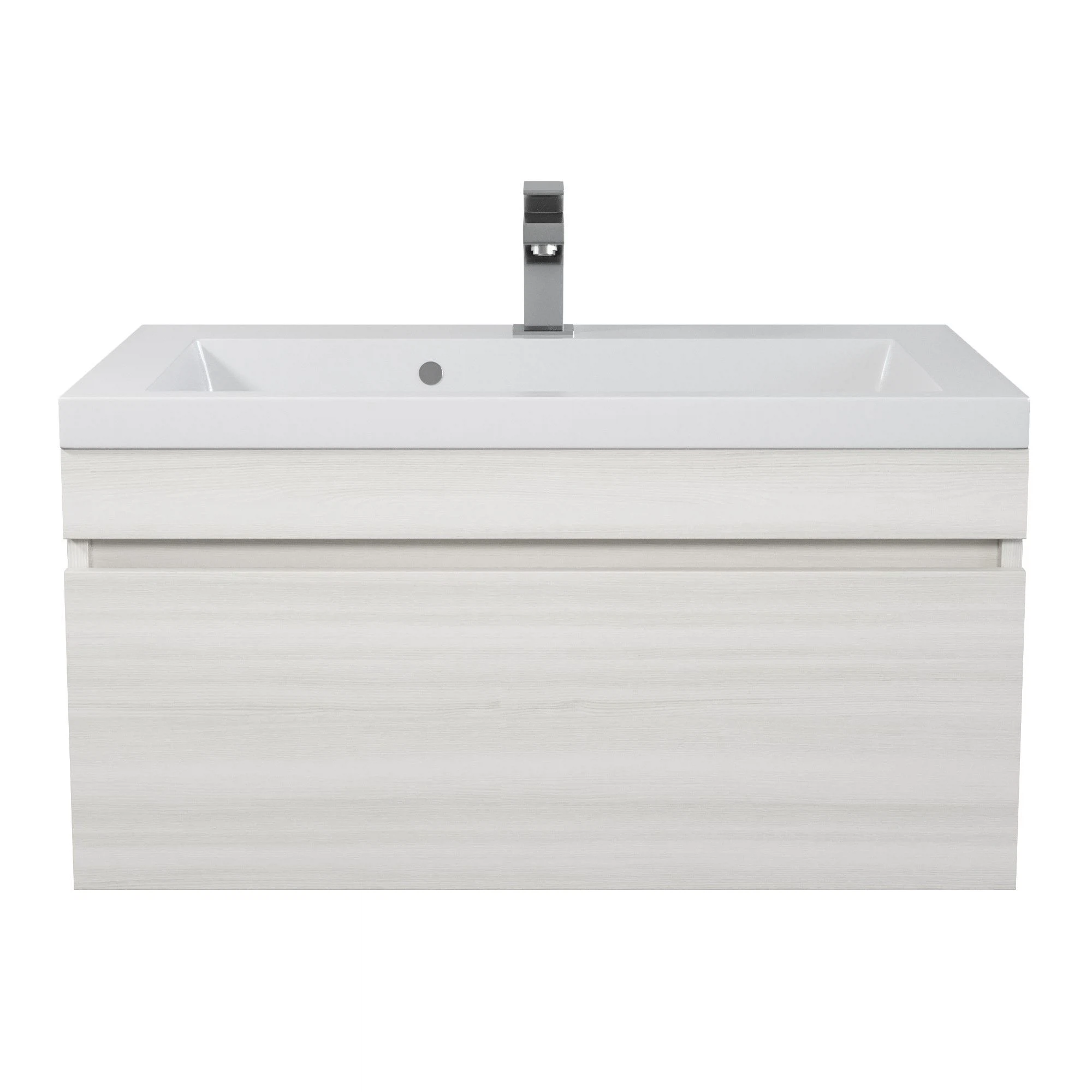 Изображение товара Подвесная тумба для ванной Uperwood Eva 74x47,2 см белое Дуб Харбор