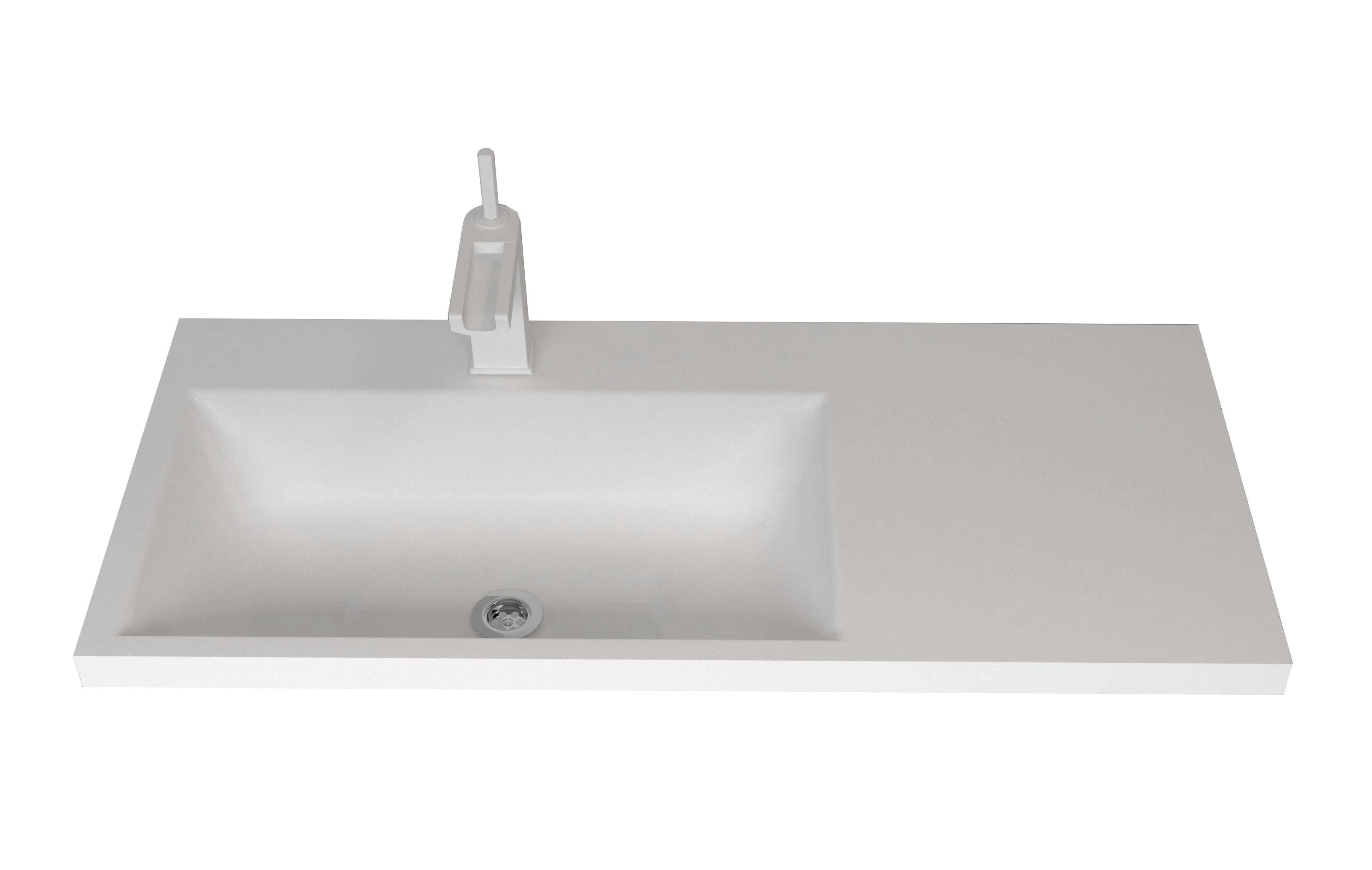 Изображение товара Раковина Одилия 90, левая Stella Polar, 900*397*130 мм, белая, SP-00001636