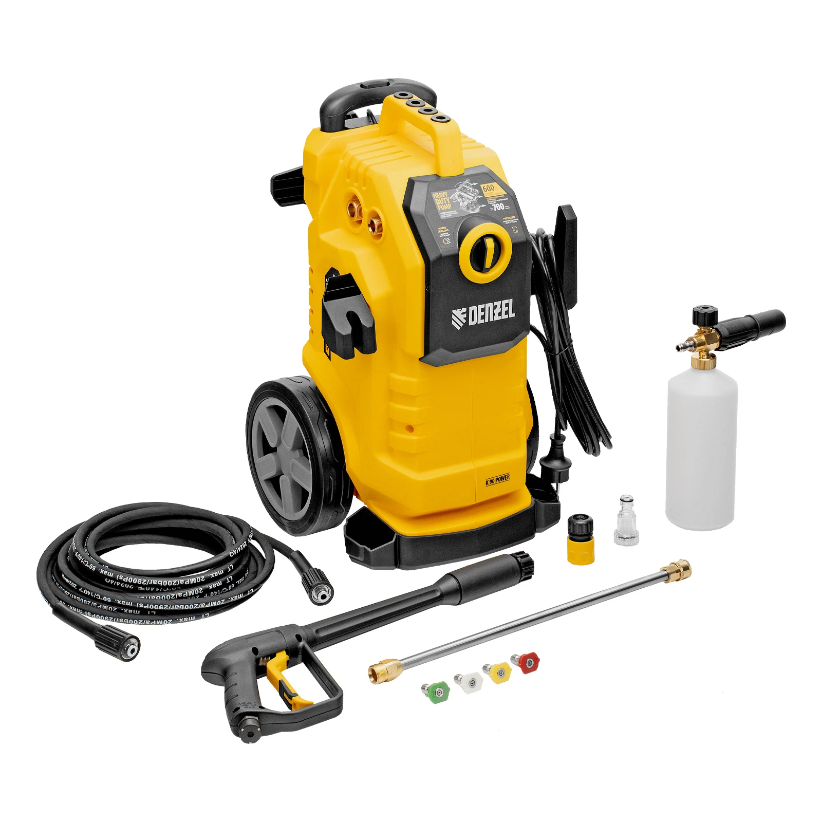 Изображение товара Моечная машина высокого давления Denzel K 90 Power 220 бар 600 л/ч